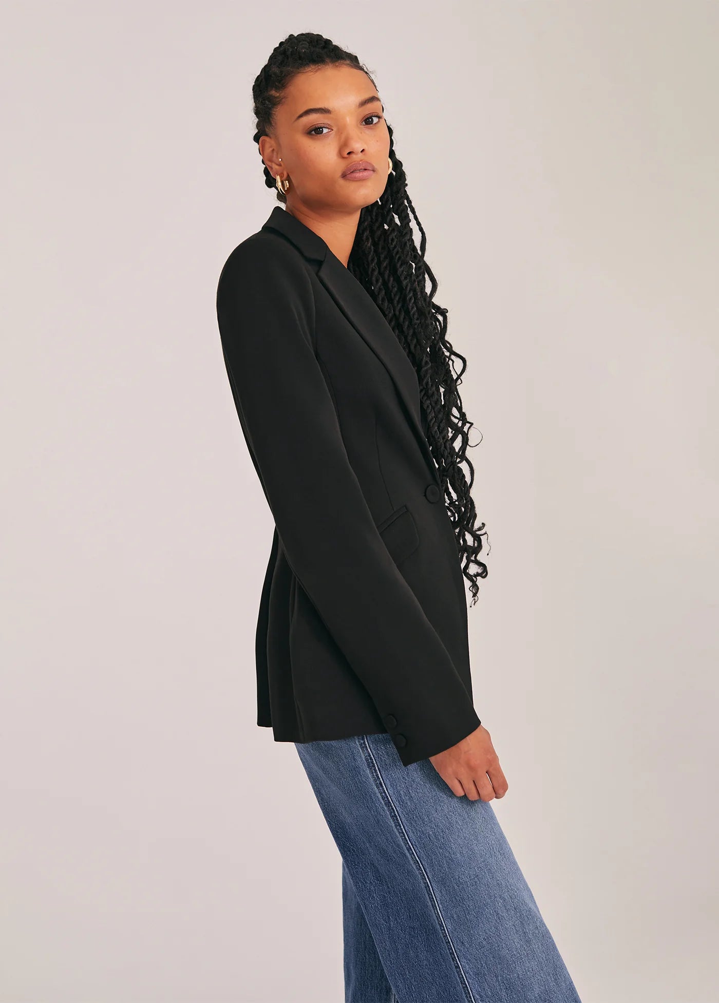 The Favorite Blazer - Black-Favorite Daughter-Happy on Main