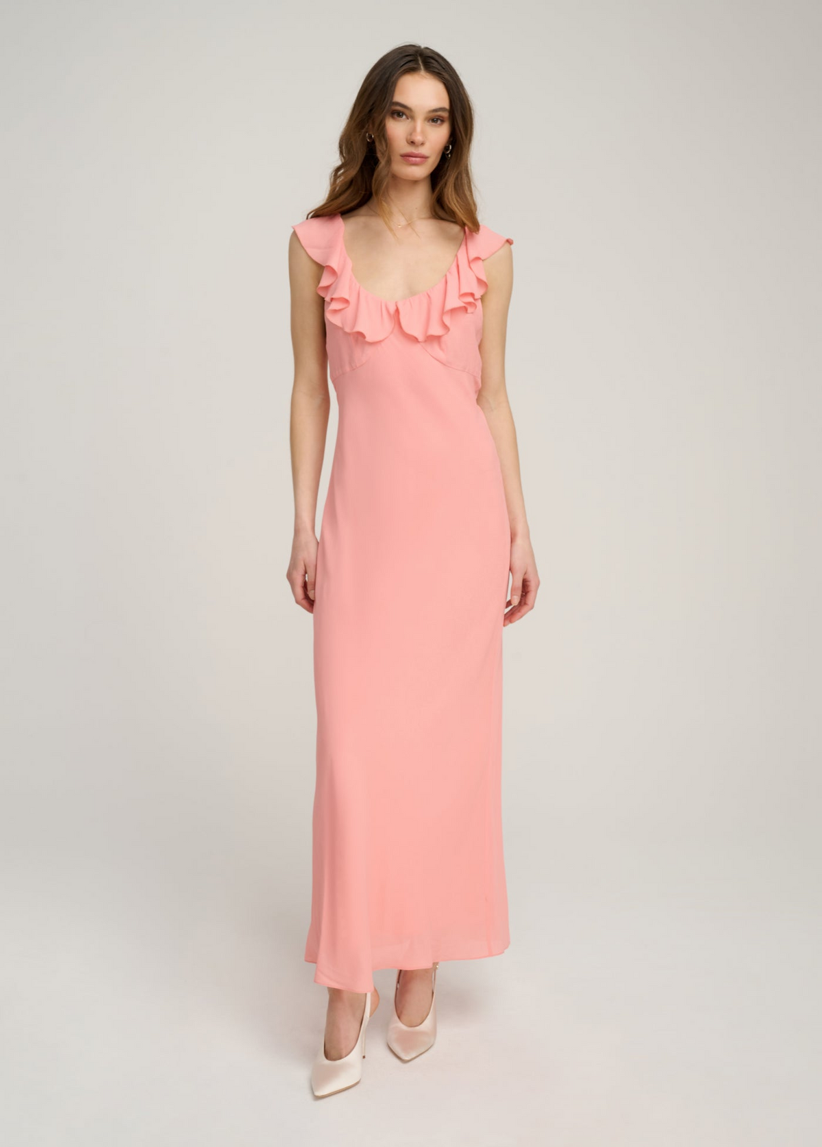 The Blossom Dress - Peach-Favorite Daughter-Happy on Main
