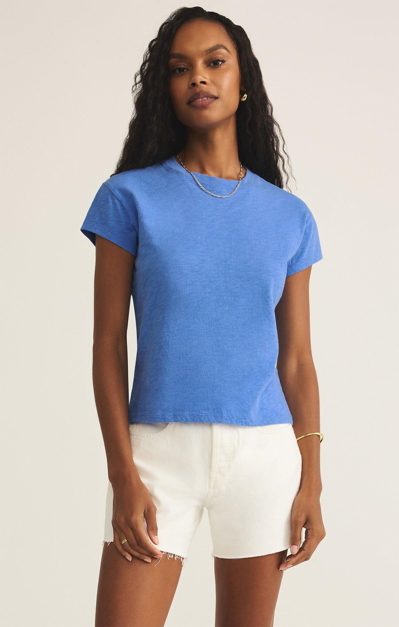 Modern Slub Tee-Basic Tanks + Tees-Happy on Main