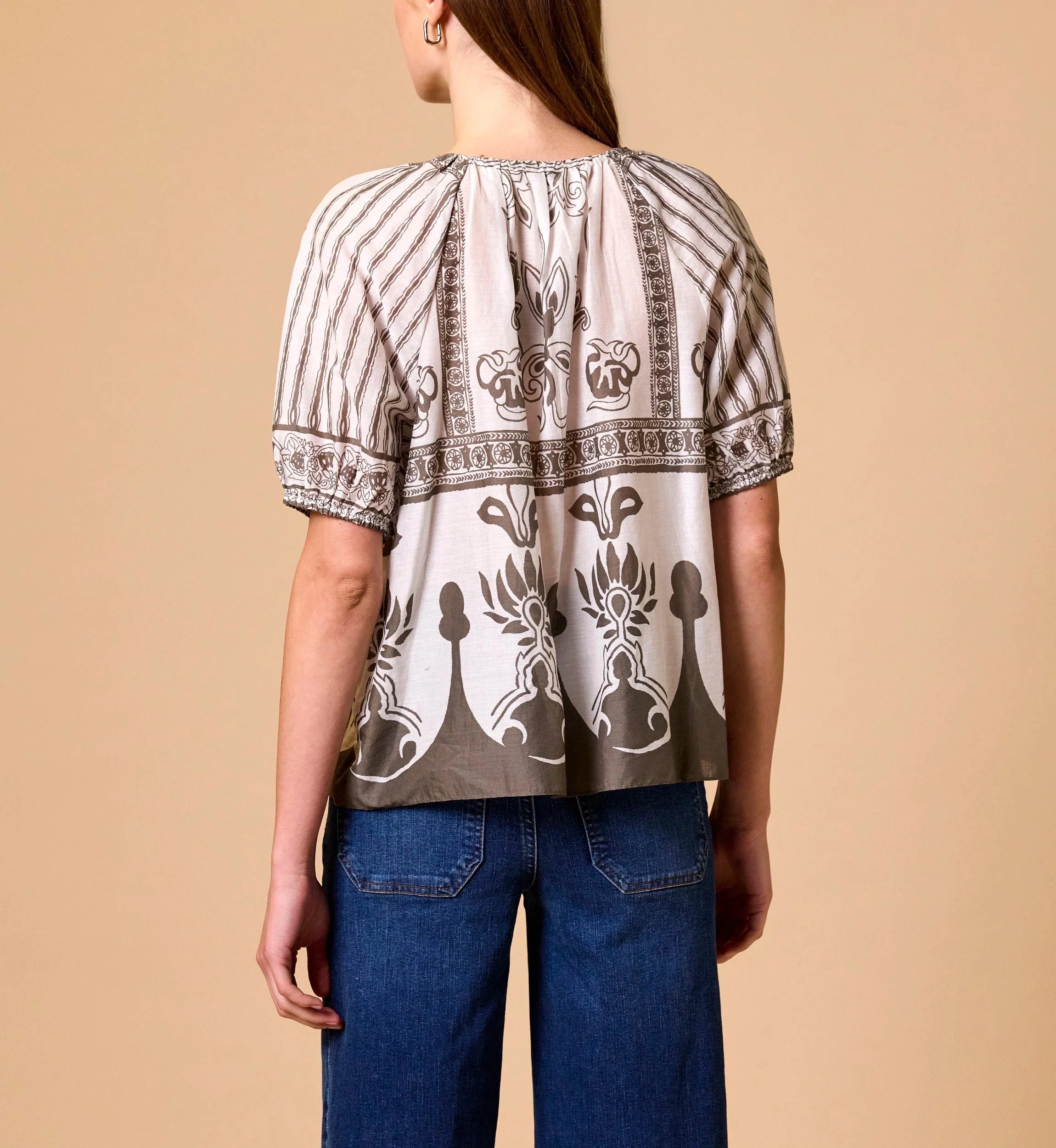 Johana Top - Sable Print-Cleobella-Happy on Main