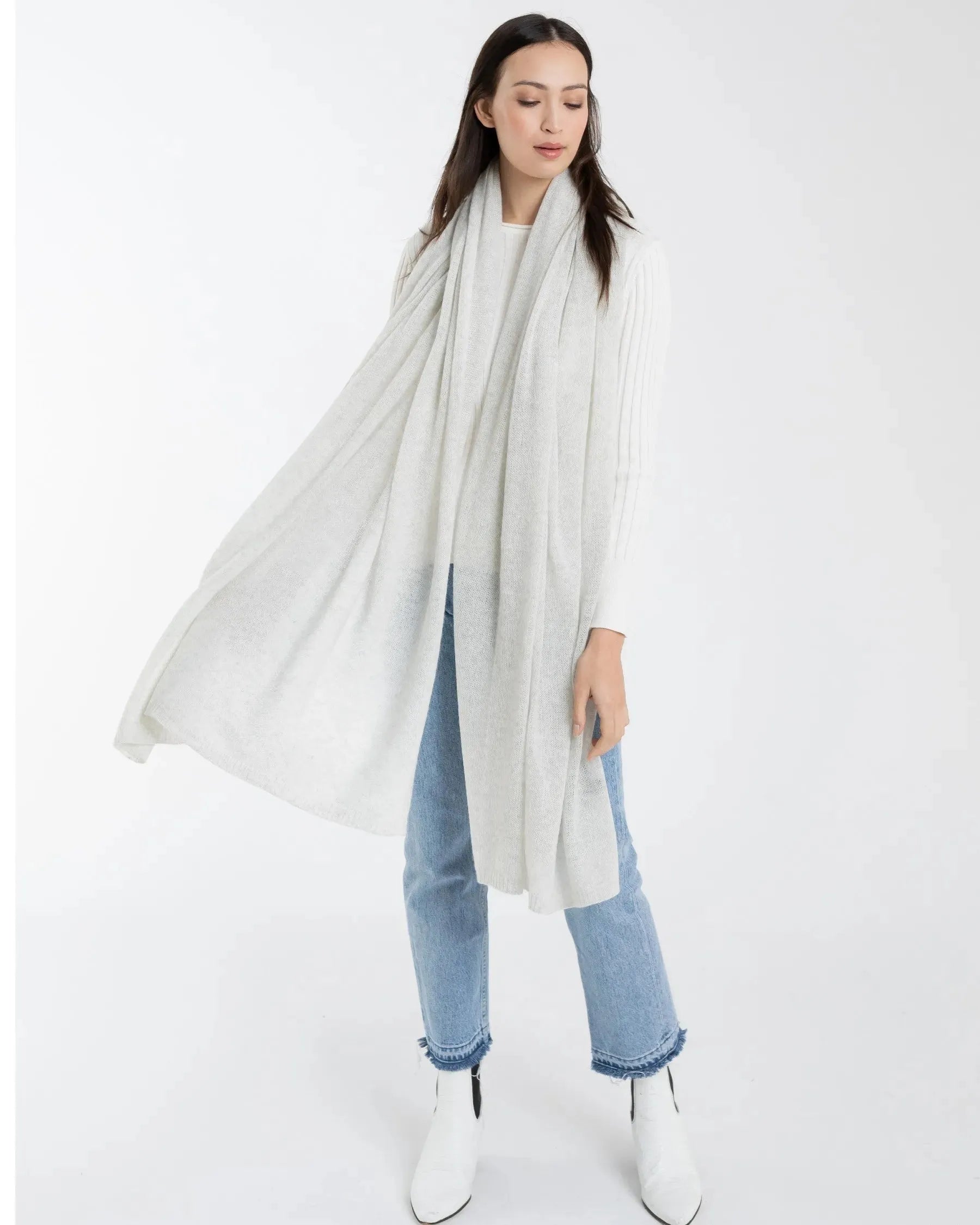 Cashmere Breezy Travel Wrap-Alashan Cashmere-Happy on Main