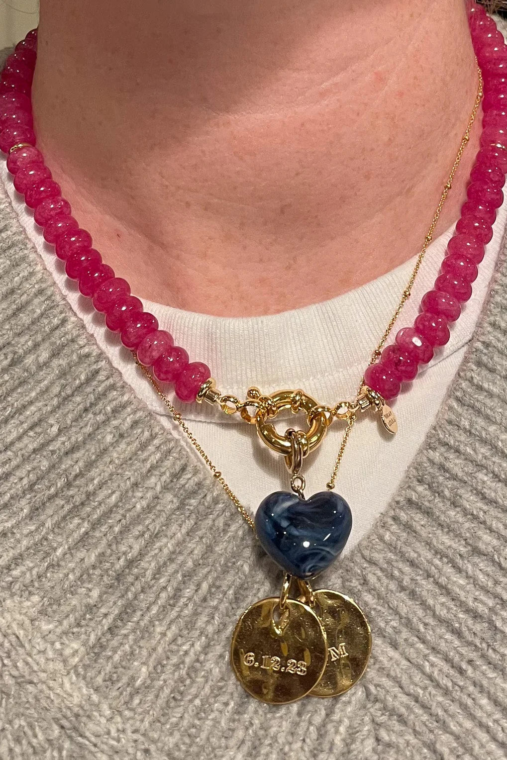 Heart Charm-Wear Loulu X Happy on Main-Happy on Main