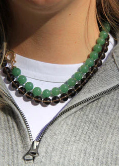 Pine Necklace - Black-Wear Loulu X Happy on Main-Happy on Main