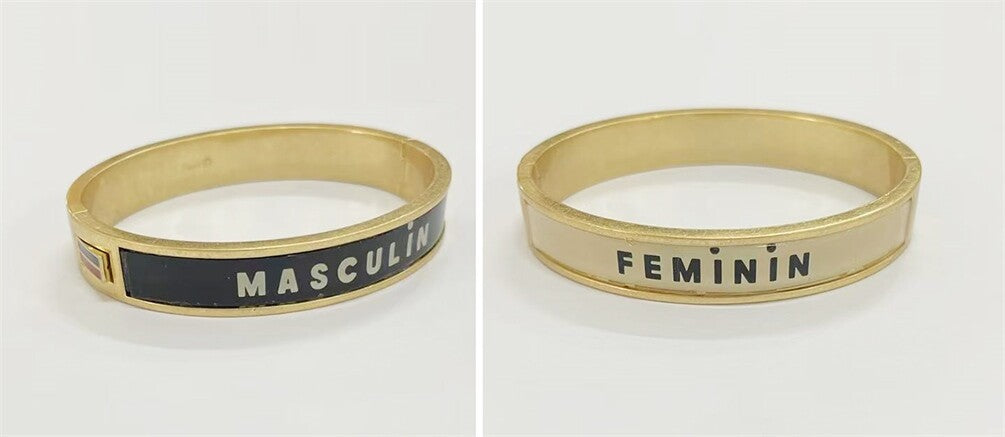 Le Bangle - Masculin Feminin 10mm-Clare V.-Happy on Main