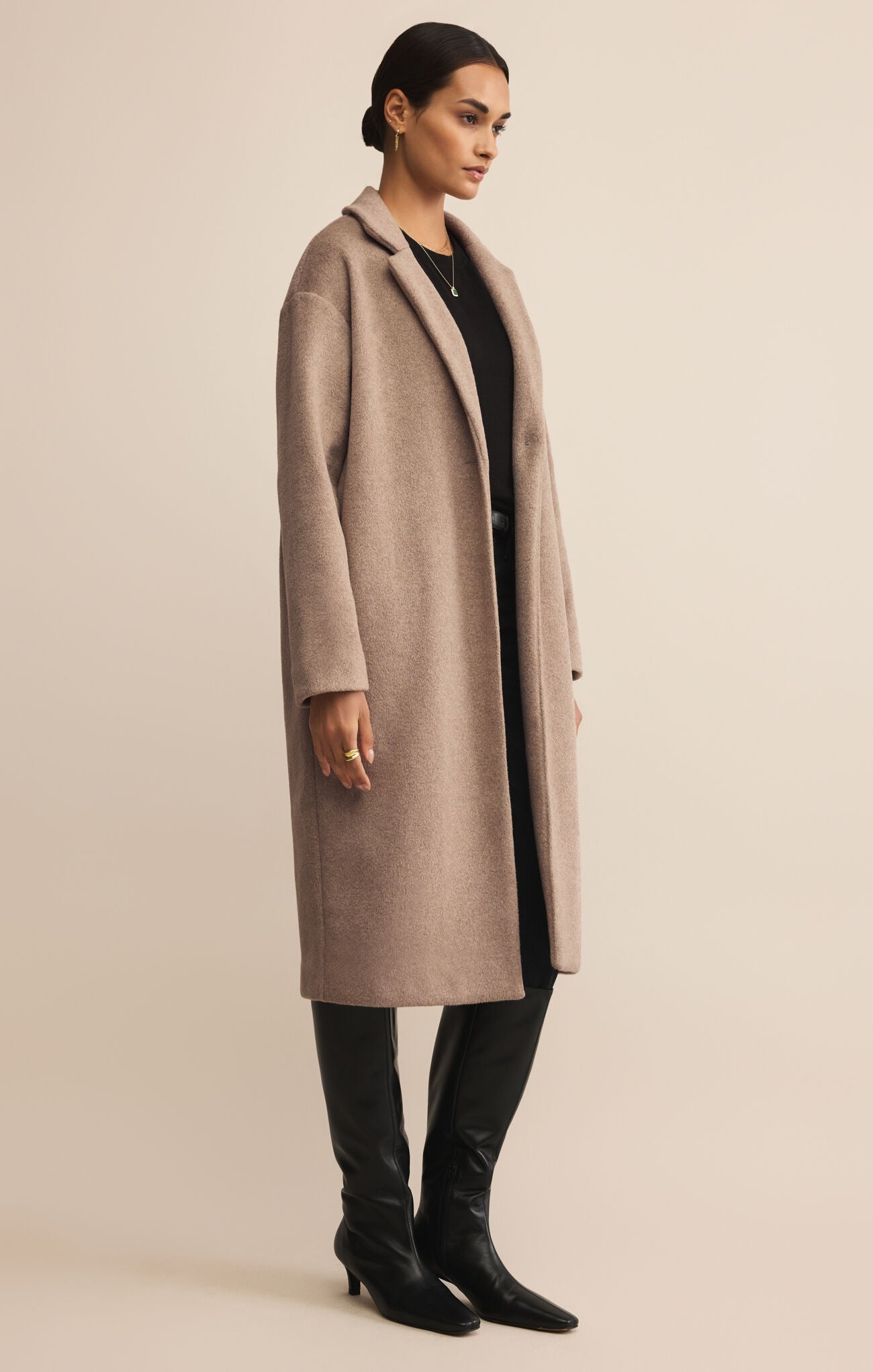 Mason Luxe Coat - Smokey-Z Supply-Happy on Main