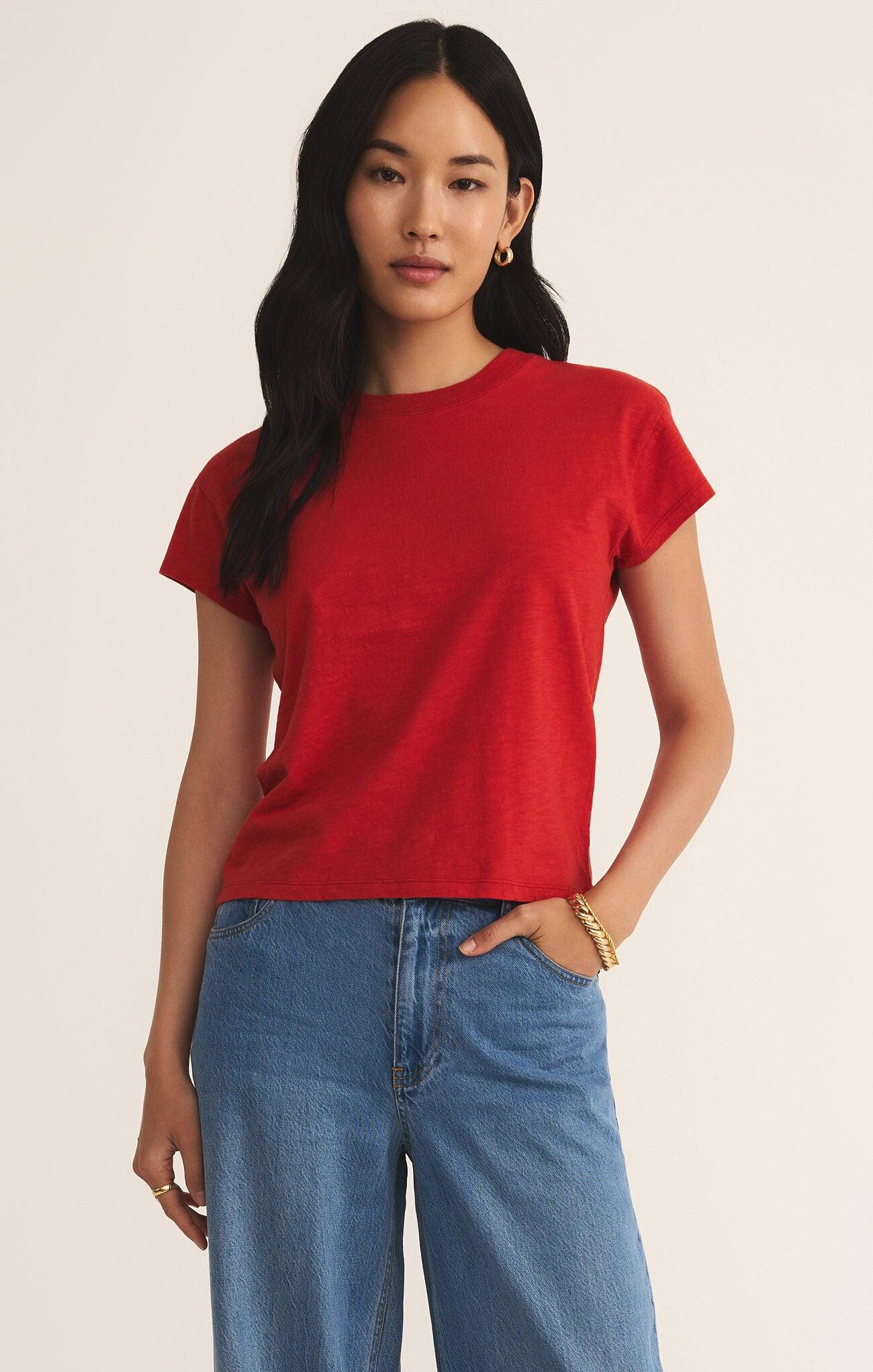 Modern Slub Tee-Basic Tanks + Tees-Happy on Main