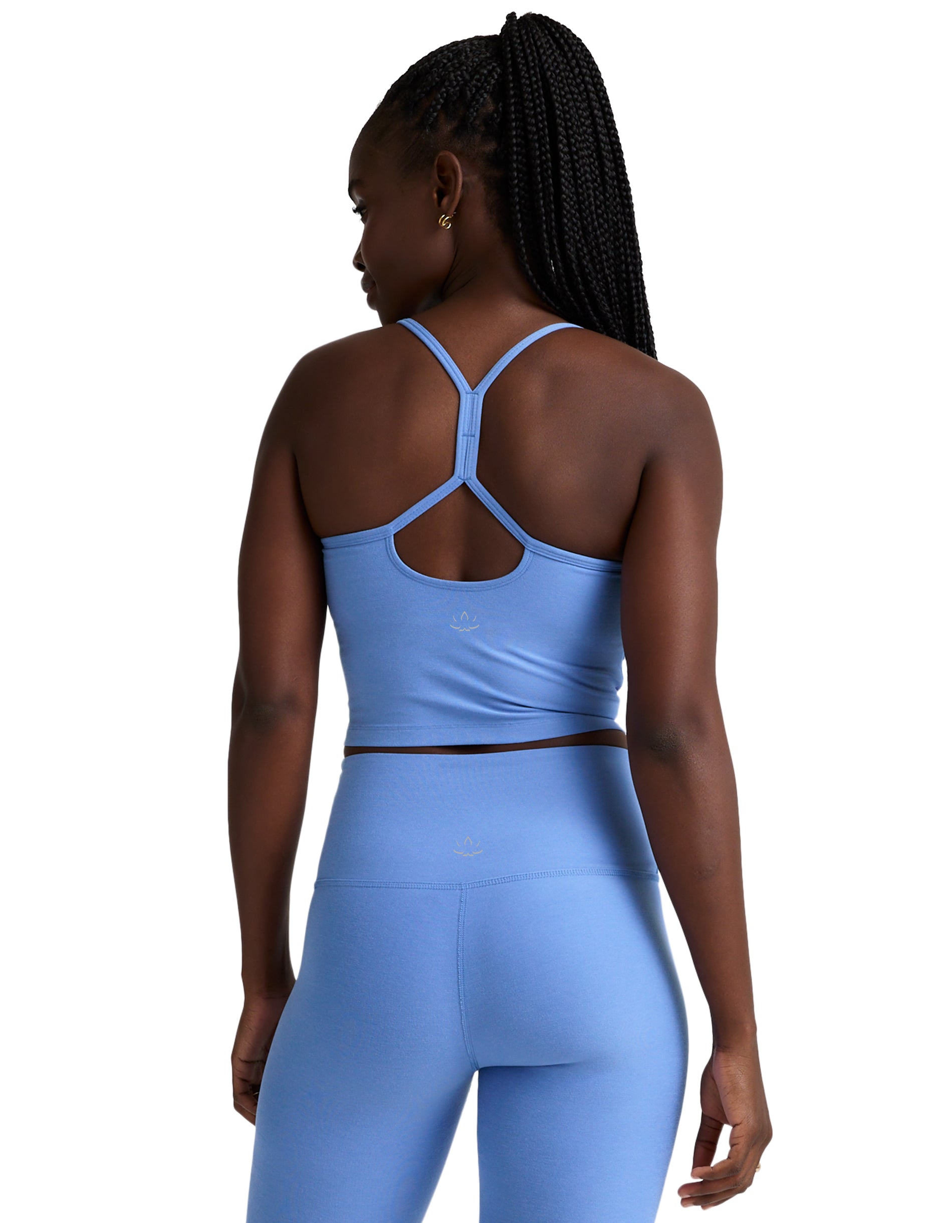 Spacedye Slim Racerback Cropped Tank-Athleisure-Happy on Main