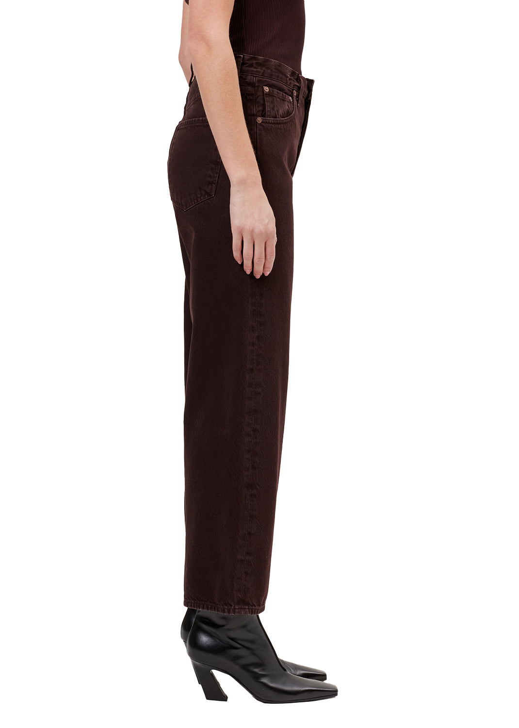 Ren Wide Leg Bottom Jeans-Core Jeans-Happy on Main