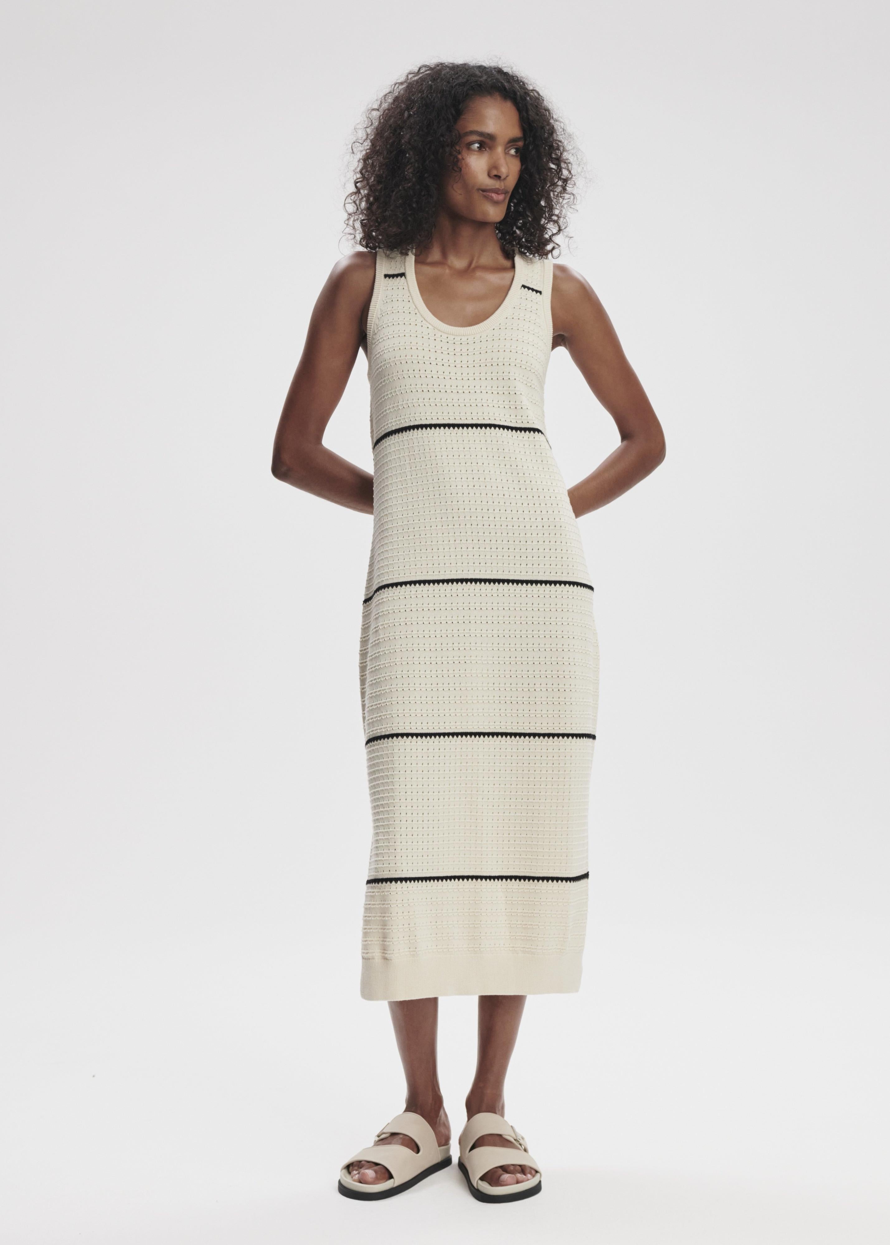 Scott Scoop Neck Midi Dress