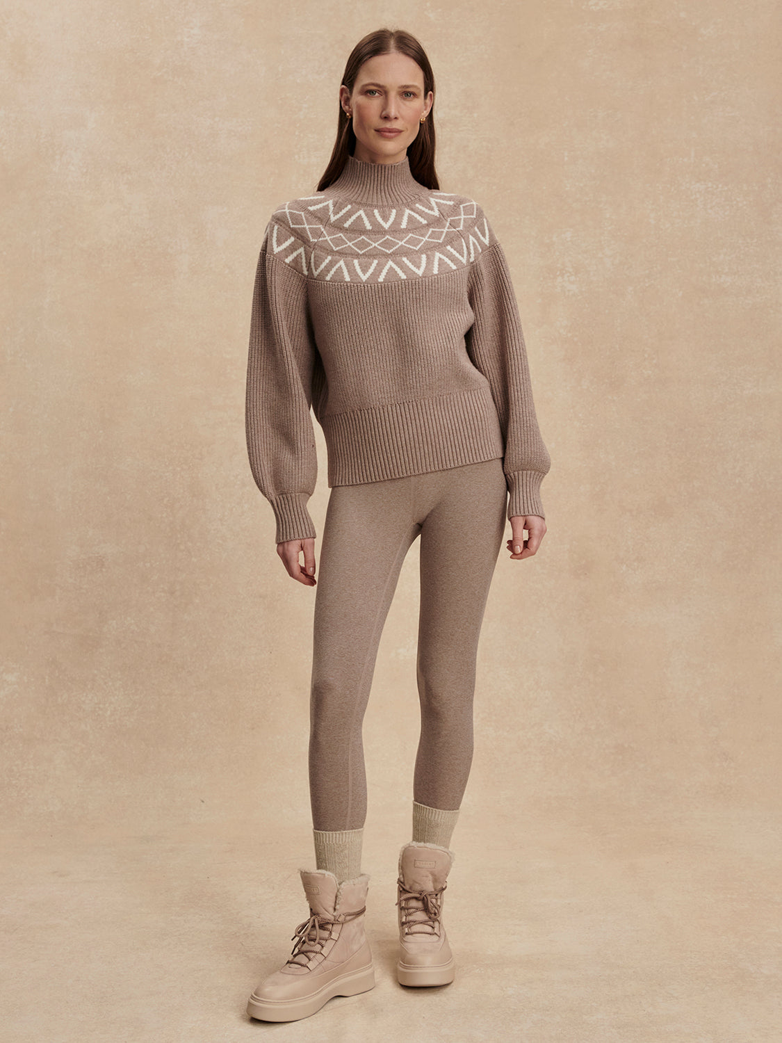 Marcie Fairisle Yoke Knit-Core Sweaters-Happy on Main