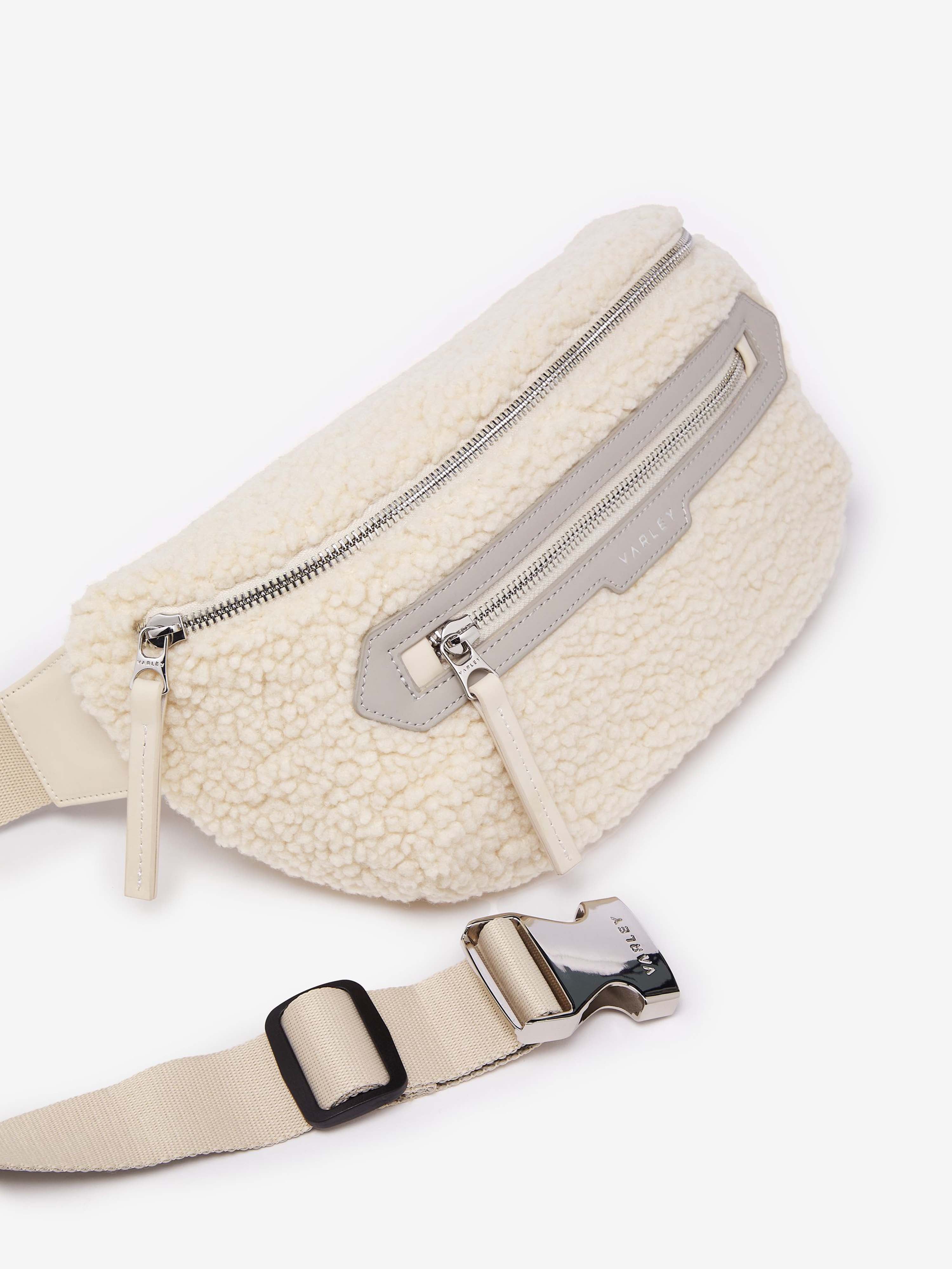 Kansa Sherpa Belt Bag-Handbags-Happy on Main
