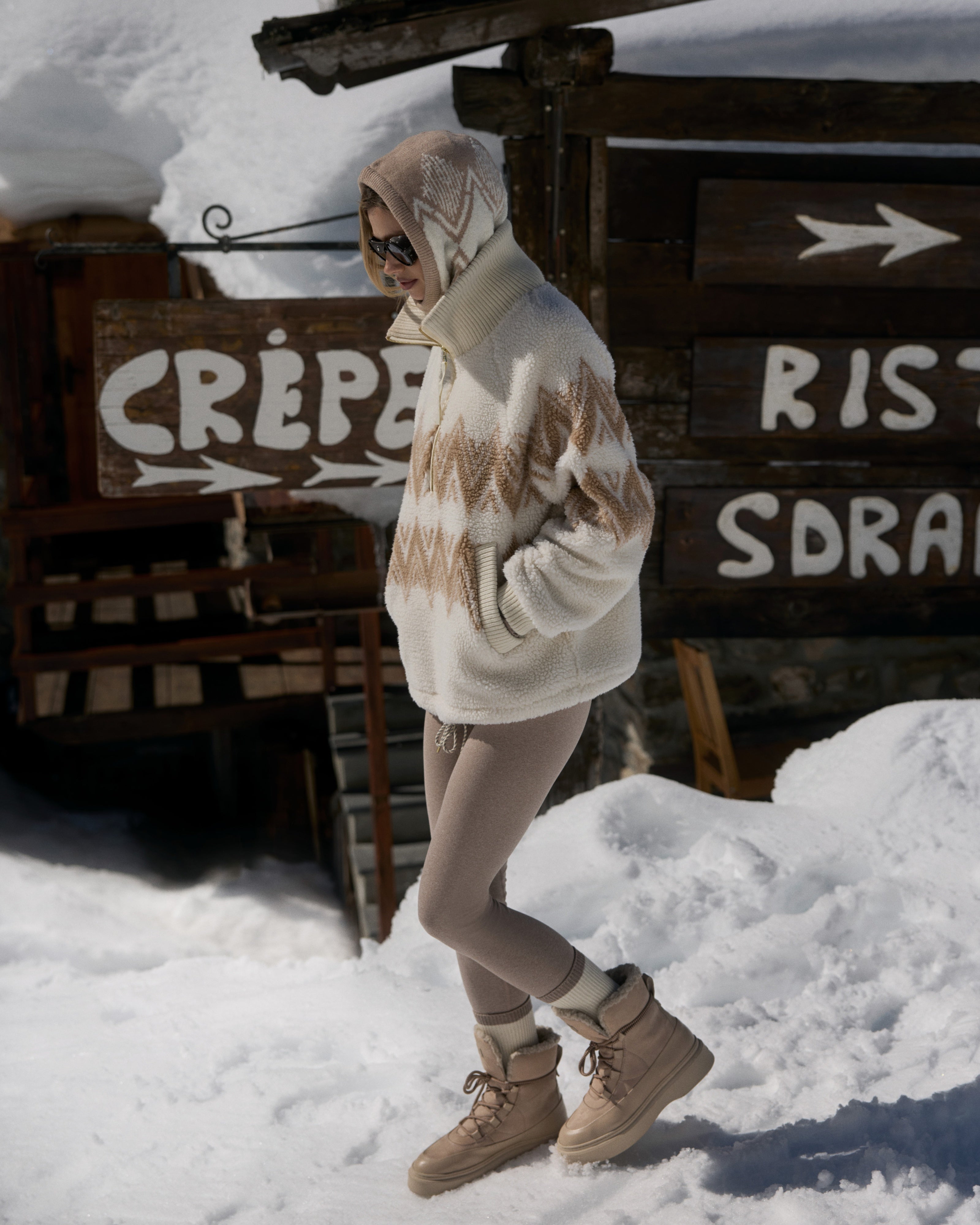 Hendrik Half Zip Sherpa-Outerwear-Happy on Main