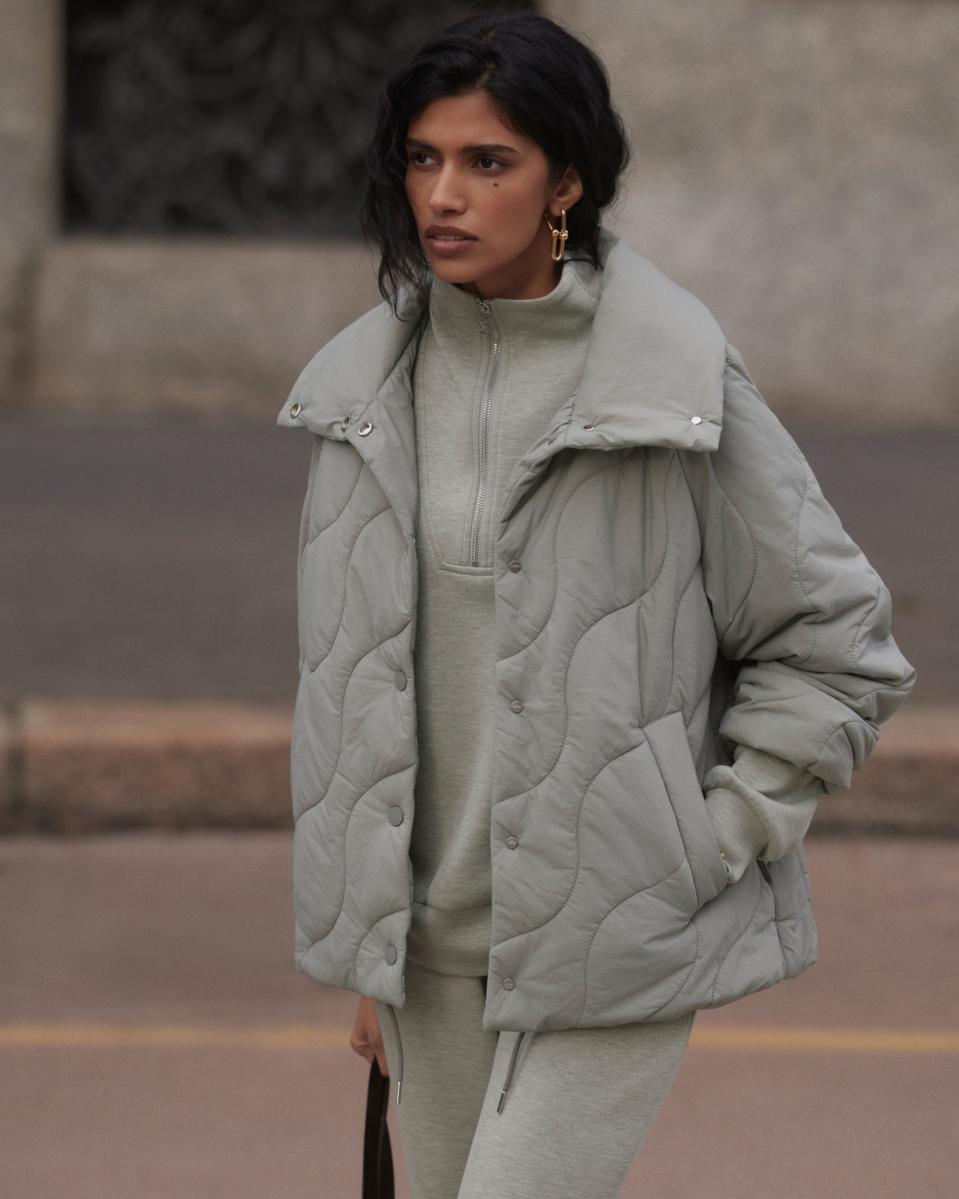 Fabia Quilted Jacket-Outerwear-Happy on Main