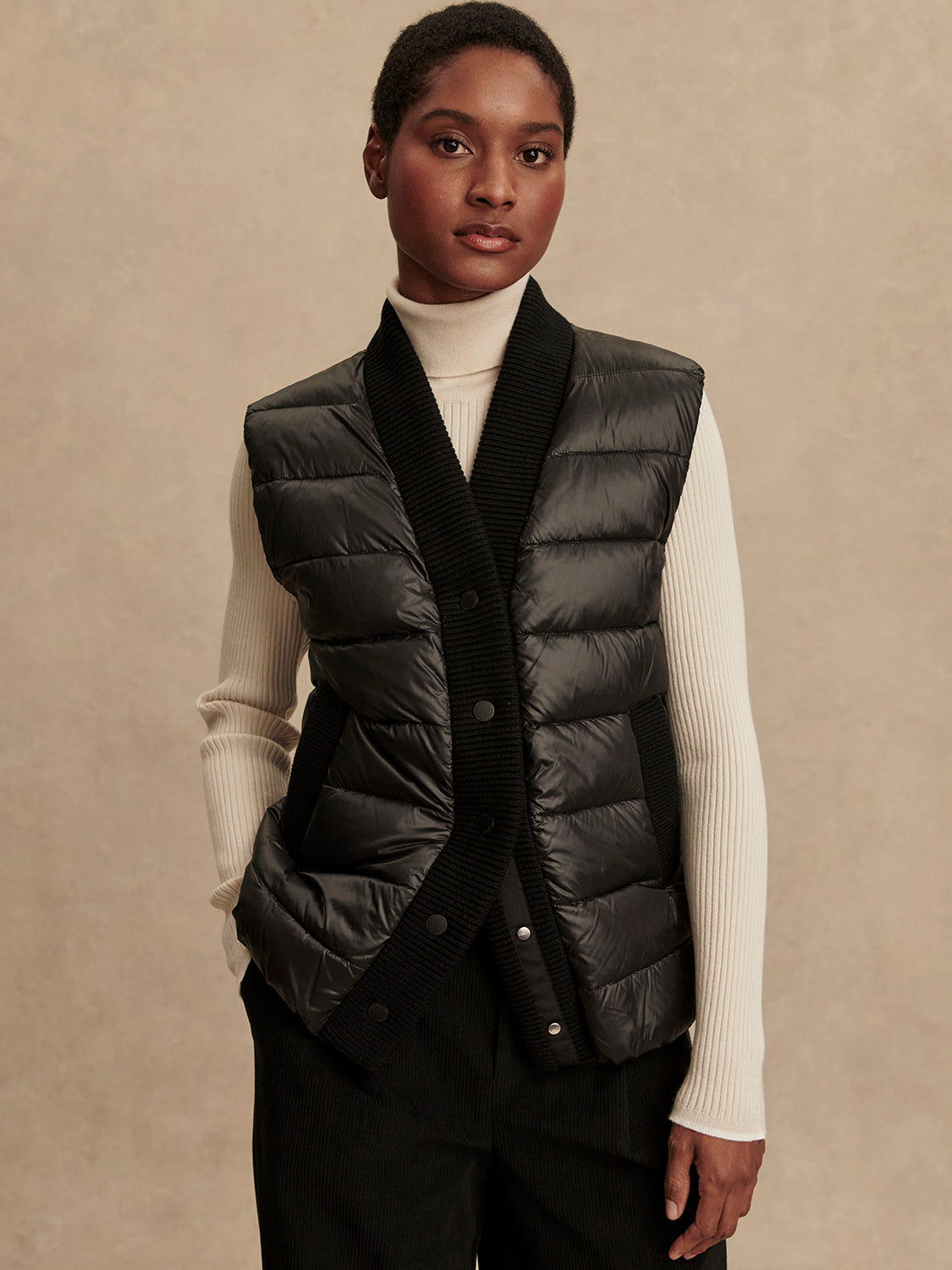 Colwyn Combo Boxy Gilet-Outerwear-Happy on Main