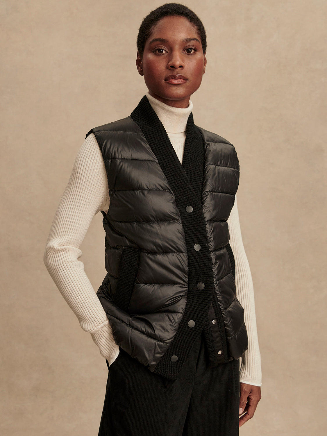 Colwyn Combo Boxy Gilet-Outerwear-Happy on Main