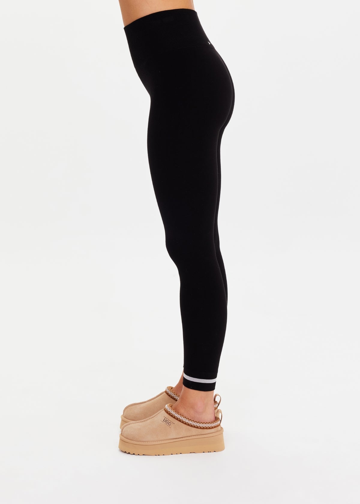 Wool Seamless 25in Midi Pant-Athleisure-Happy on Main