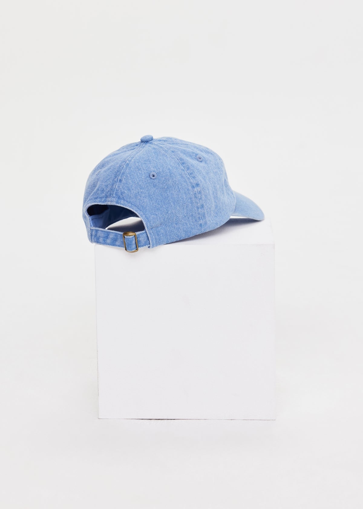 Washed Denim Soft Cap-Misc Accessories-Happy on Main