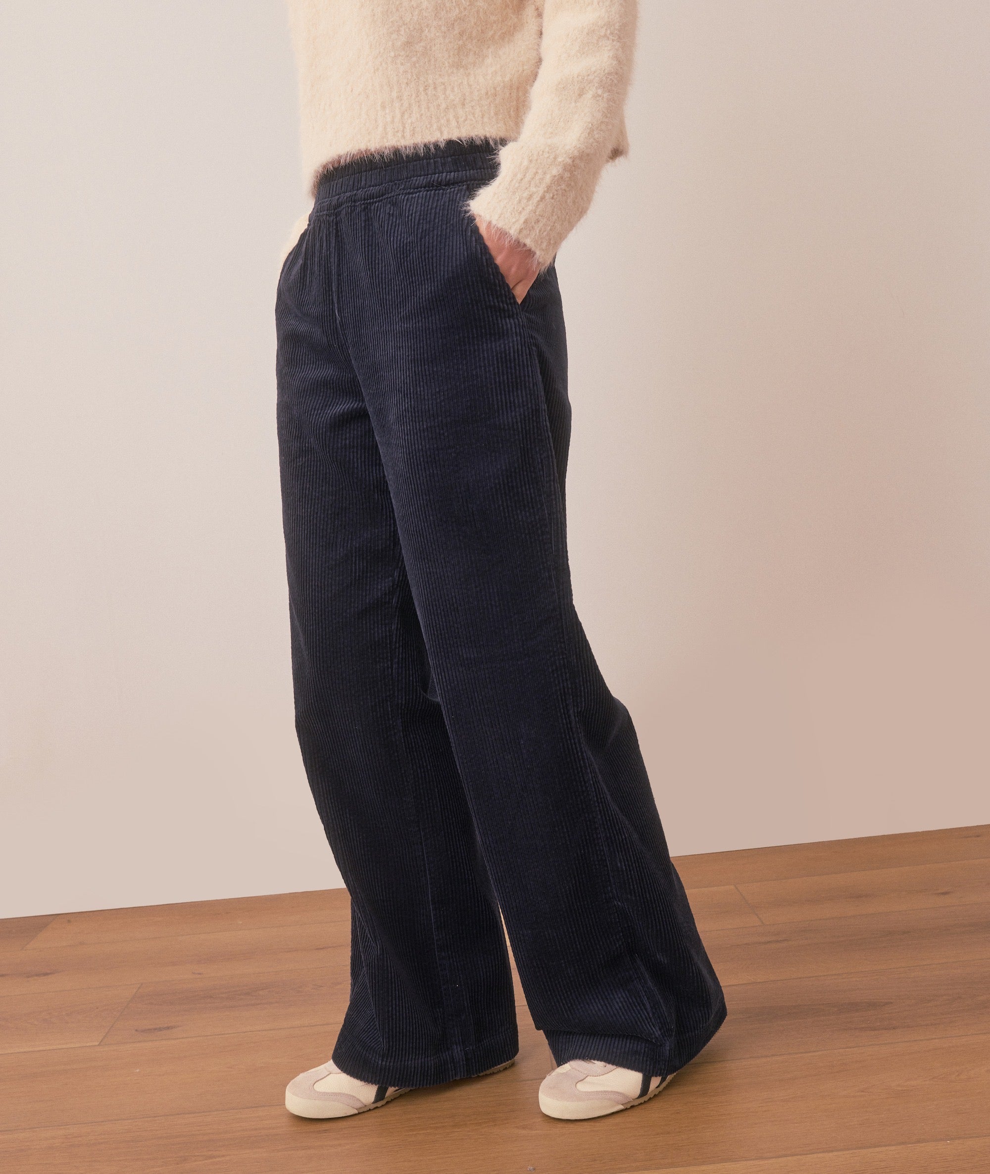 Allison Corduroy Trouser-Pants-Happy on Main