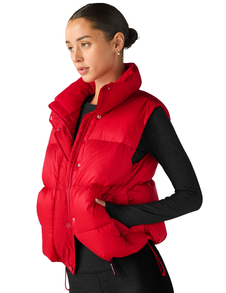 Big Cozy Puffer Vest-Outerwear-Happy on Main