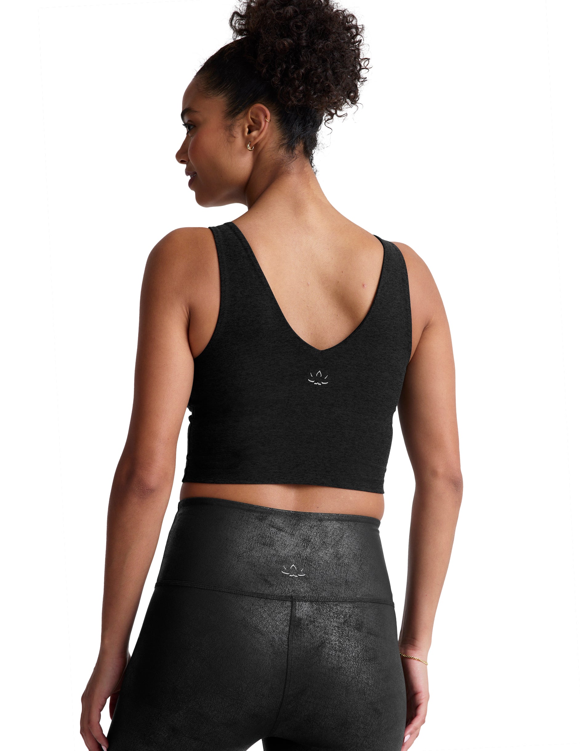 Spacedye Good Day Cropped Tank-Athleisure-Happy on Main