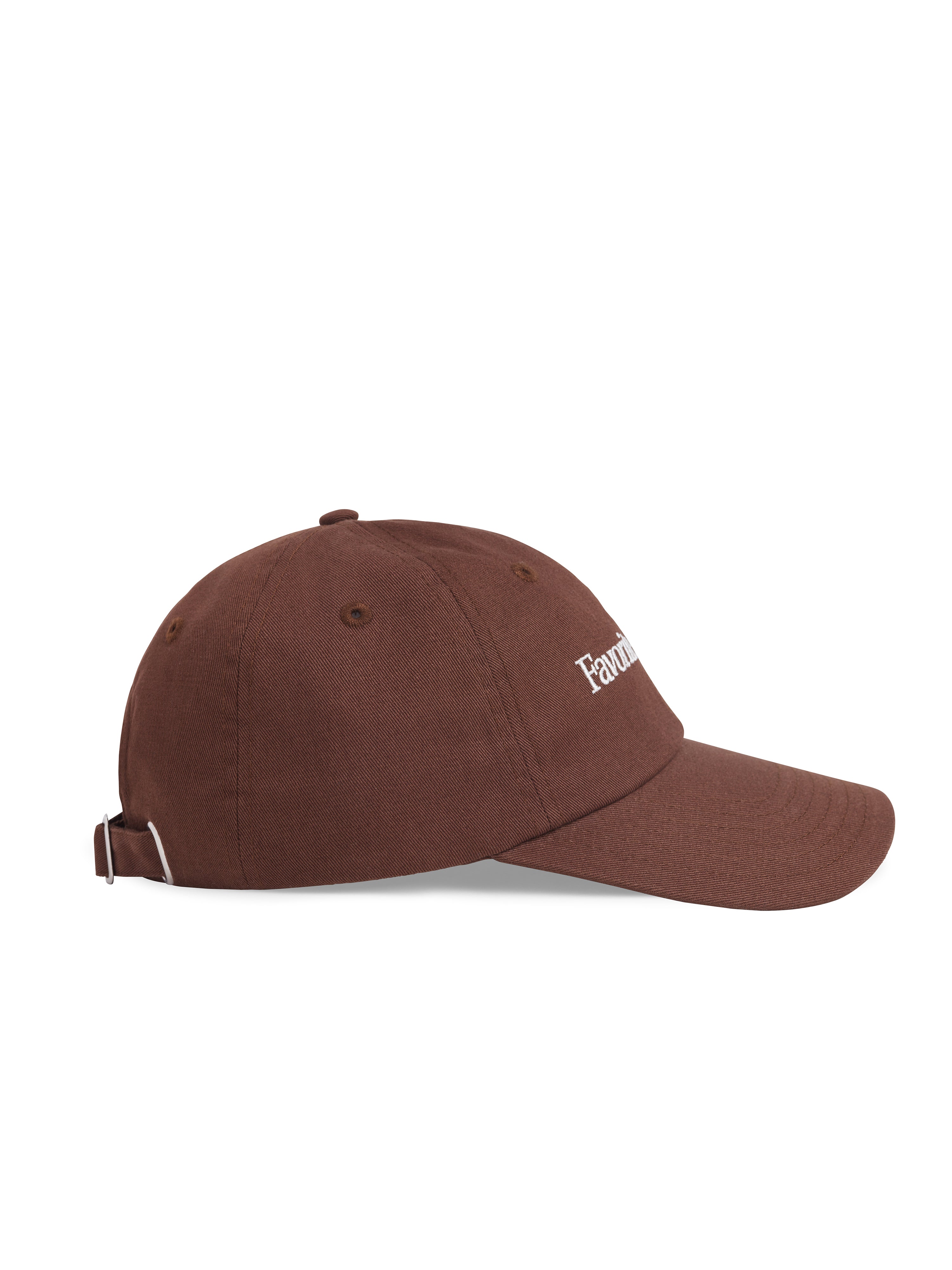 Classic Logo Baseball Hat - Brown / White-Favorite Daughter-Happy on Main