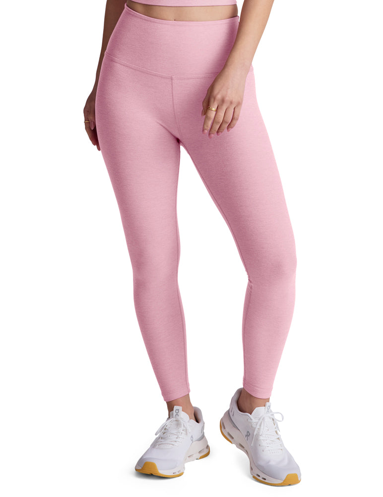Spacedye Caught in the Midi HW Legging - Frosty Pink Heather-Beyond Yoga-Happy on Main