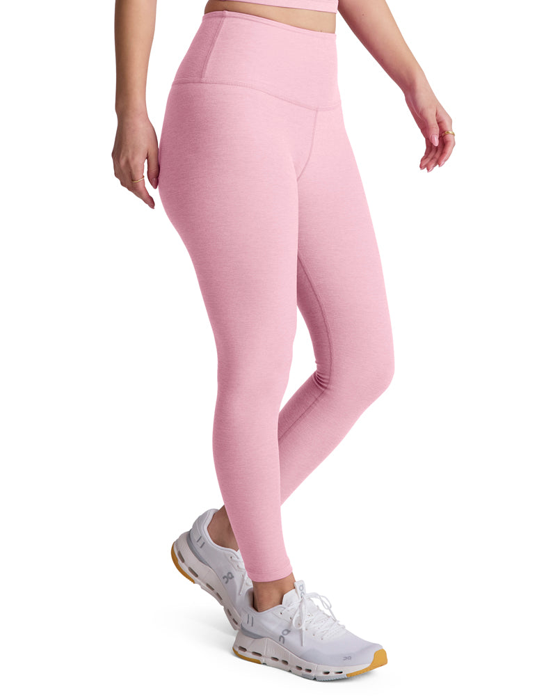 Spacedye Caught in the Midi HW Legging - Frosty Pink Heather-Beyond Yoga-Happy on Main