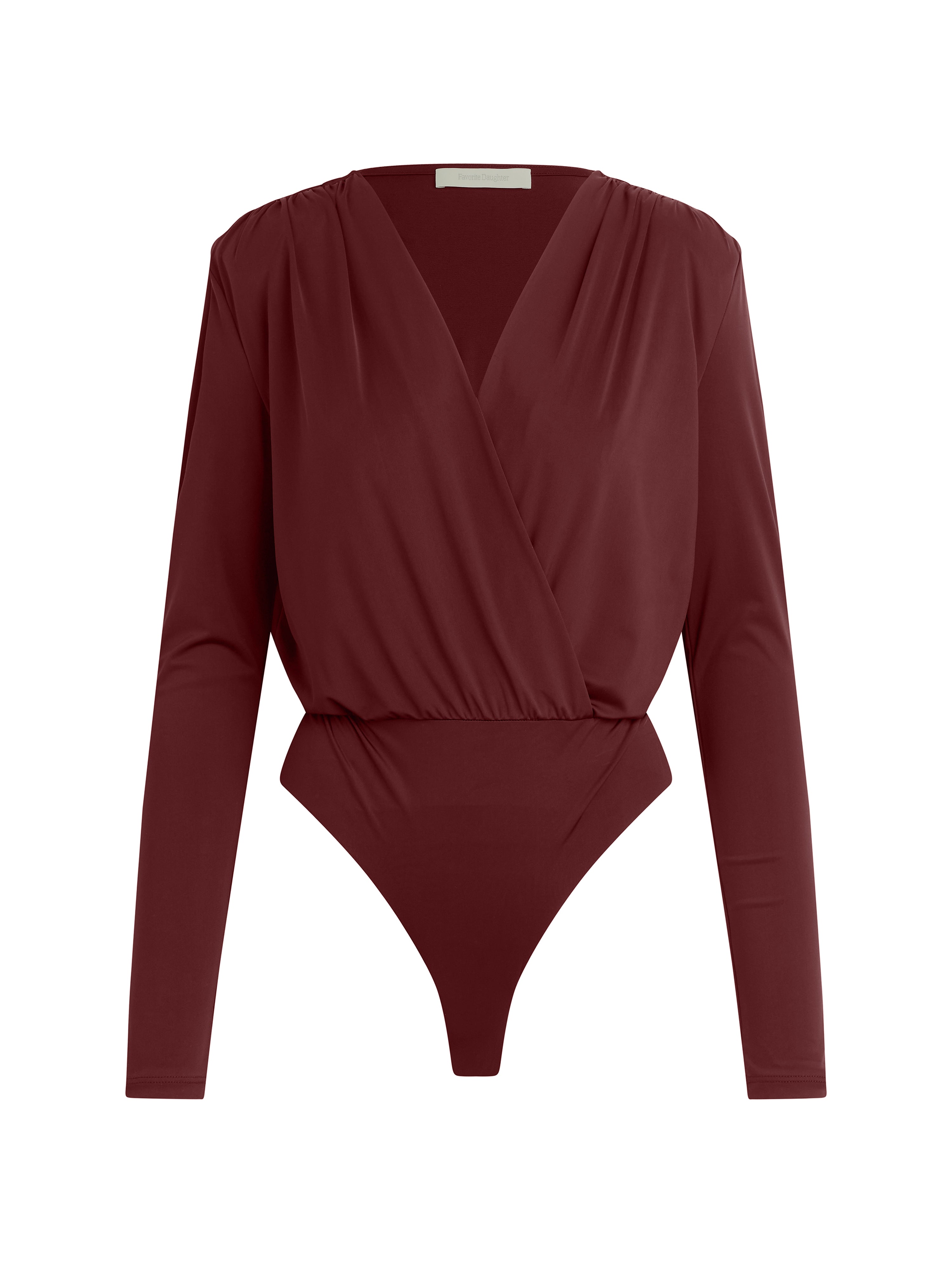 The Slinky Date Blouse - Vino-Favorite Daughter-Happy on Main