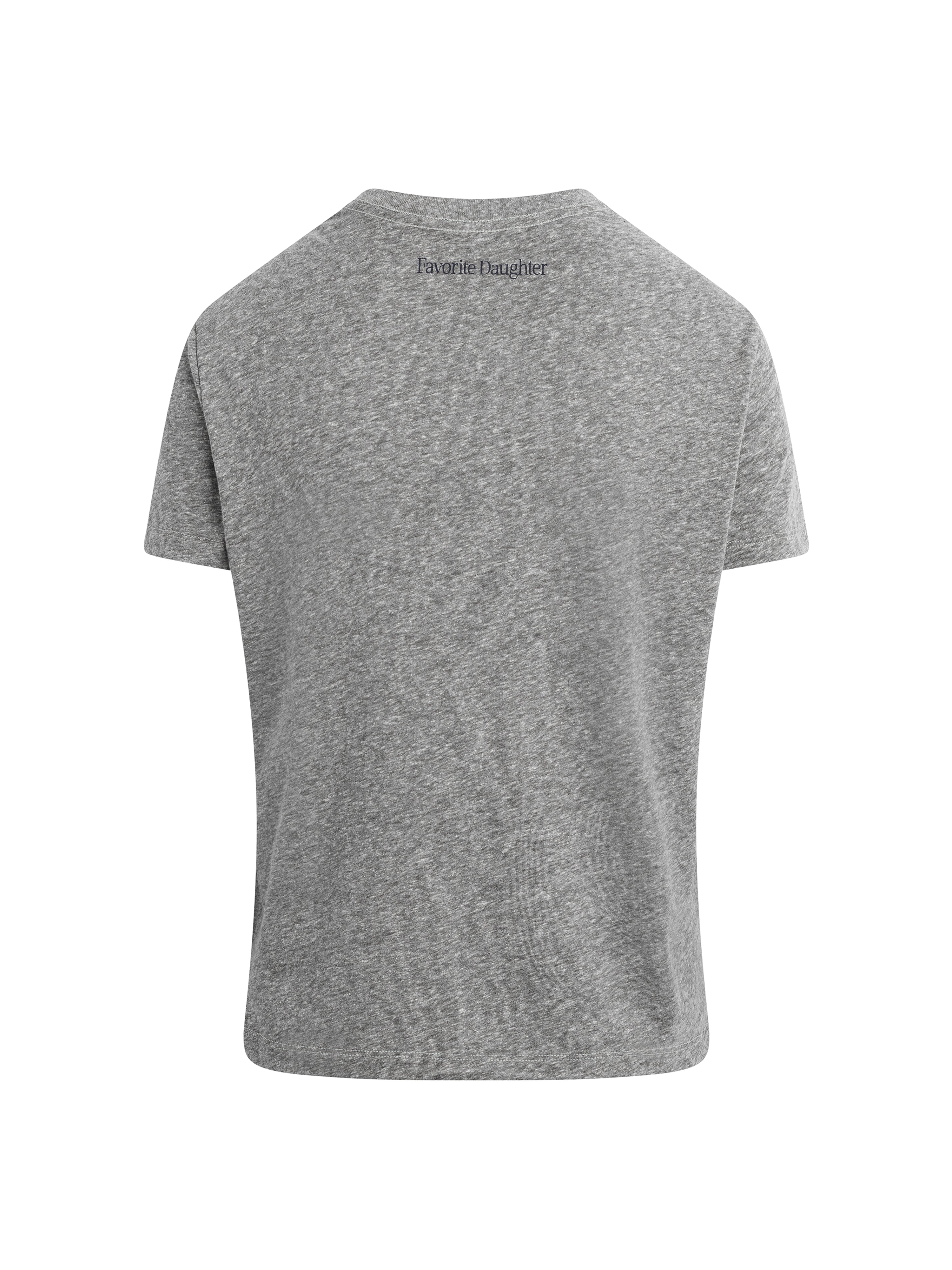The Boy Mom Tee - Heather Grey/Navy-Favorite Daughter-Happy on Main