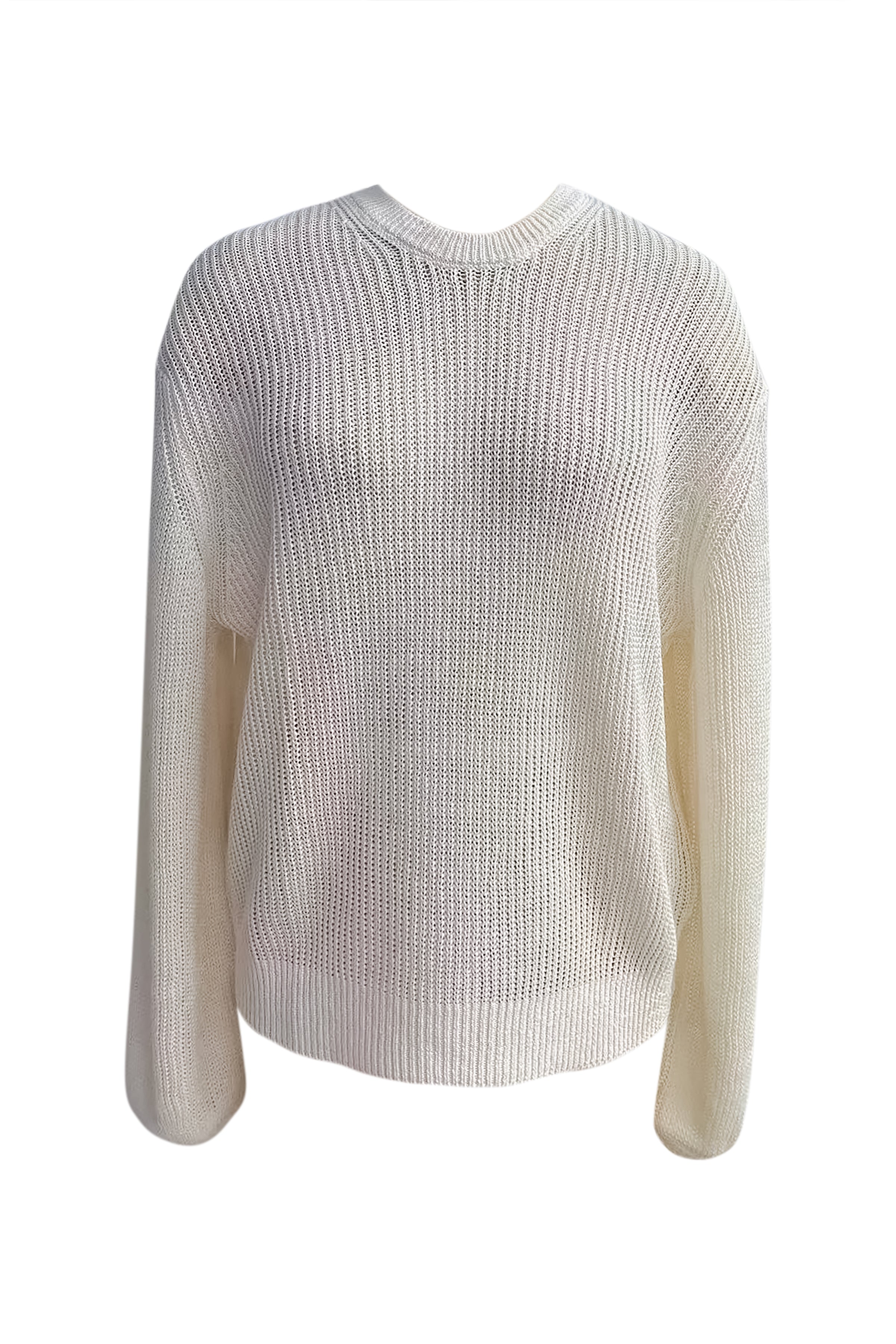 June Pullover - White-DL1961-Happy on Main