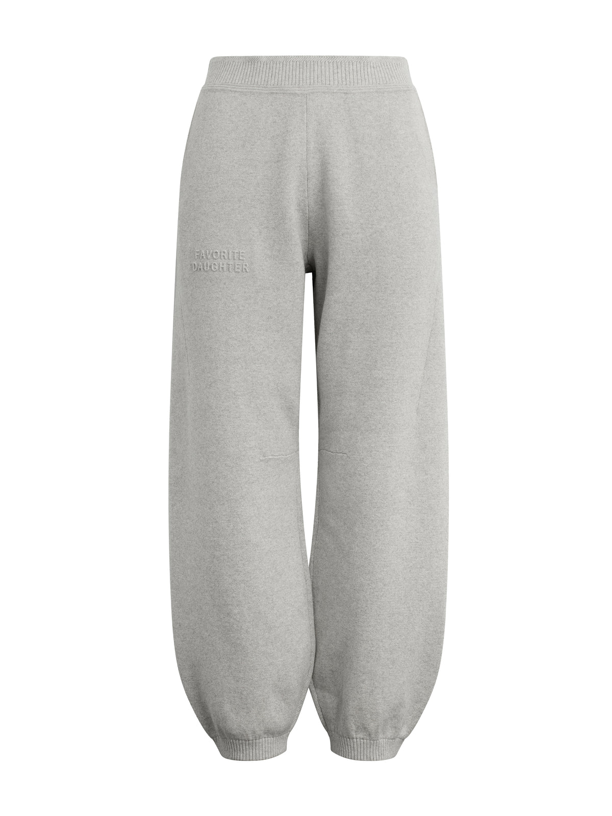 The Fatigue Sisters Barrel Jogger - Heather Grey-Favorite Daughter-Happy on Main