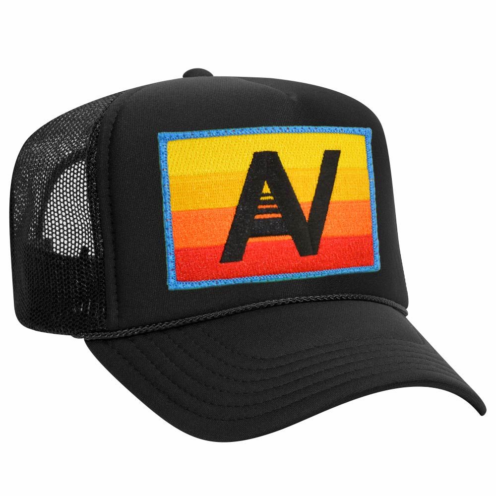 Logo Rainbow Vintage Low Rise Trucker-Misc Accessories-Happy on Main