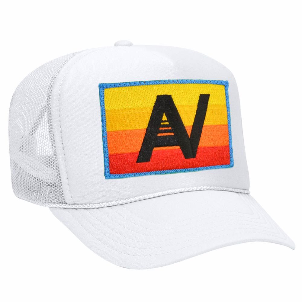 Logo Rainbow Vintage Low Rise Trucker-Misc Accessories-Happy on Main