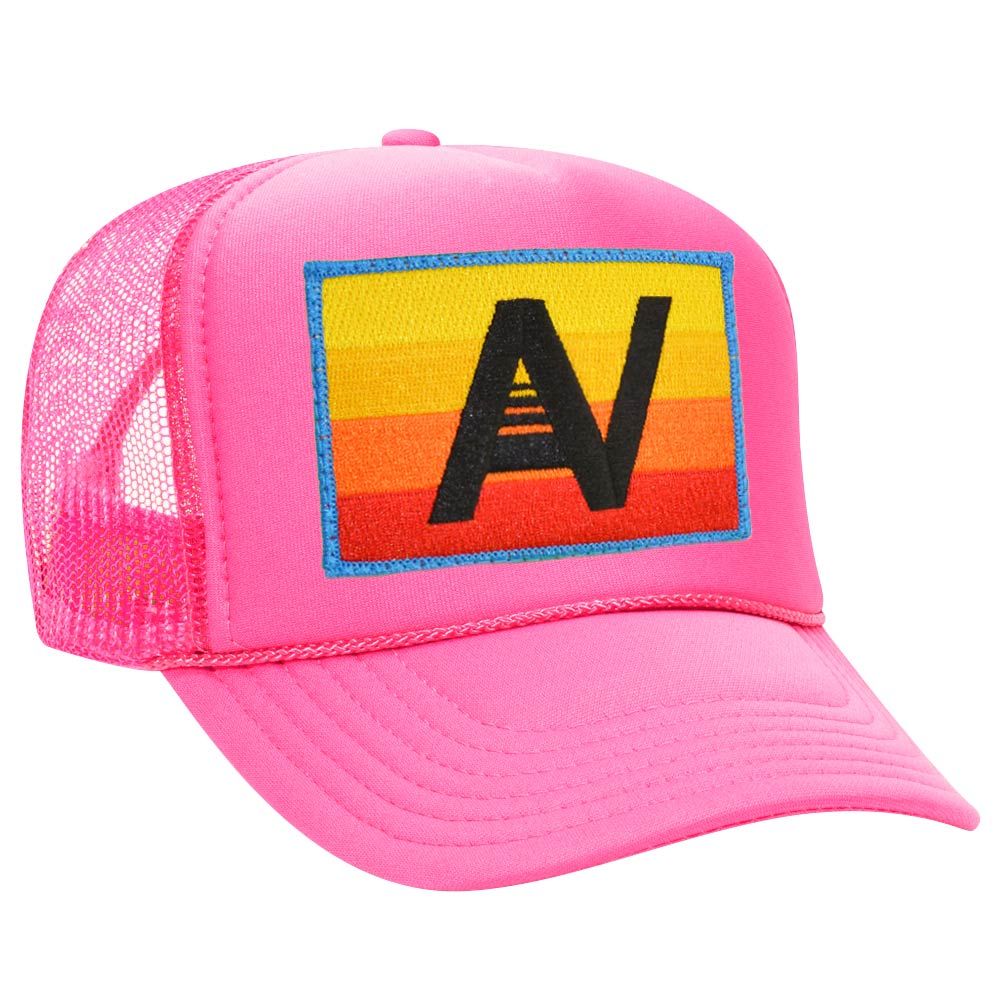 Logo Rainbow Vintage Low Rise Trucker-Misc Accessories-Happy on Main