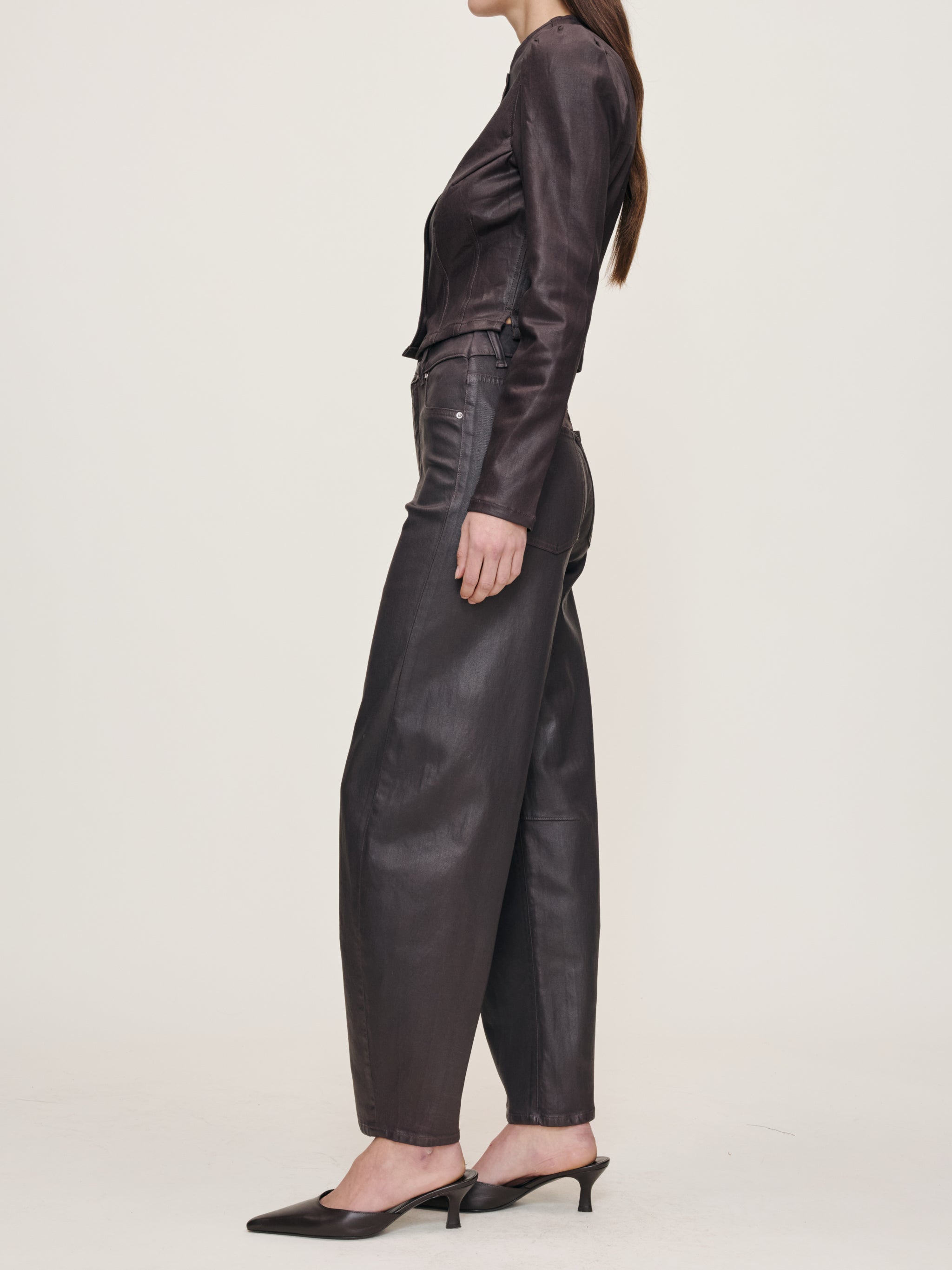 Miro Barrel High Rise 28" - Cocoa Coated-DL1961-Happy on Main