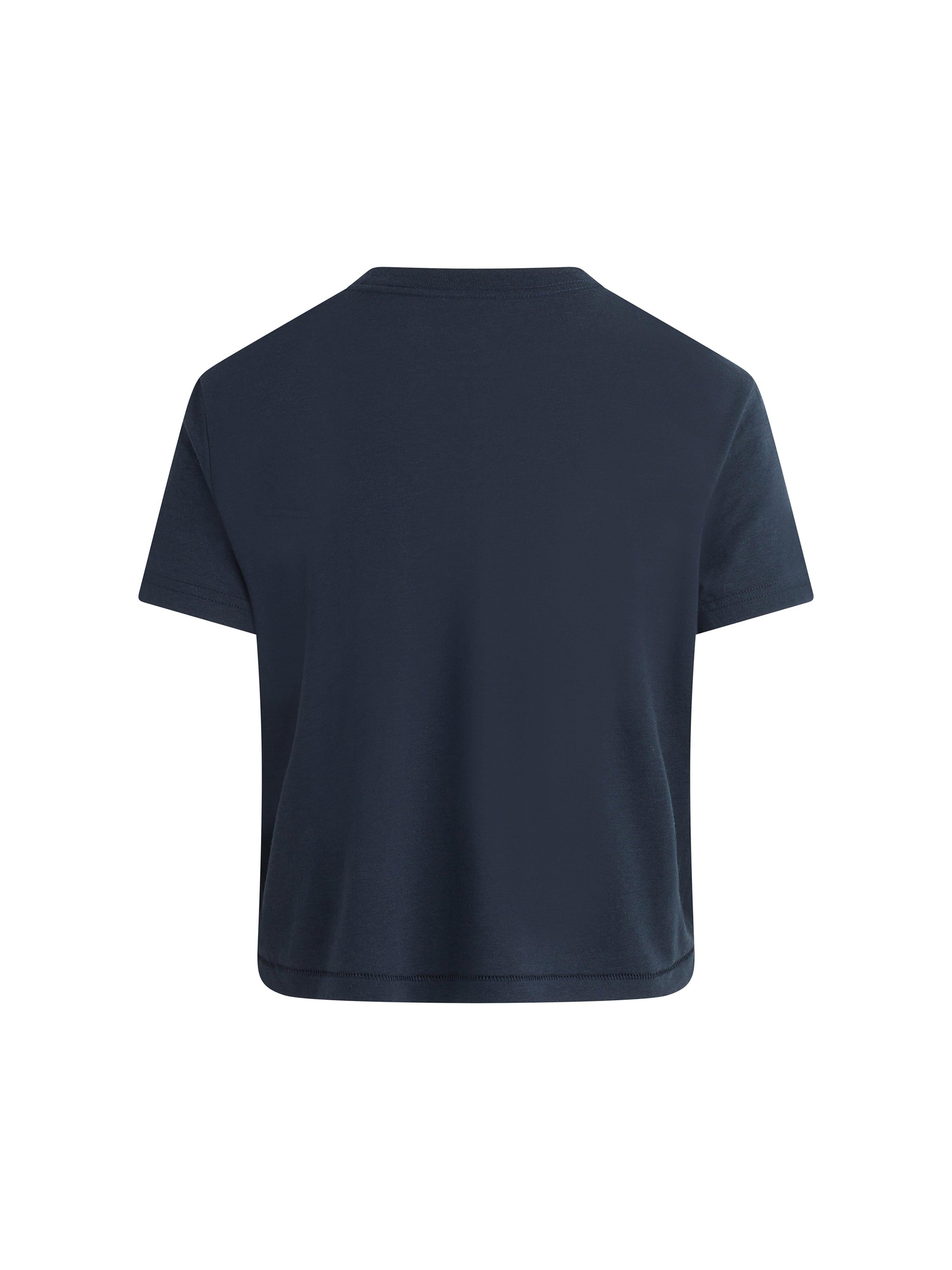 Favorite Daughter Cropped Collegiate Tee-Favorite Daughter-Happy on Main