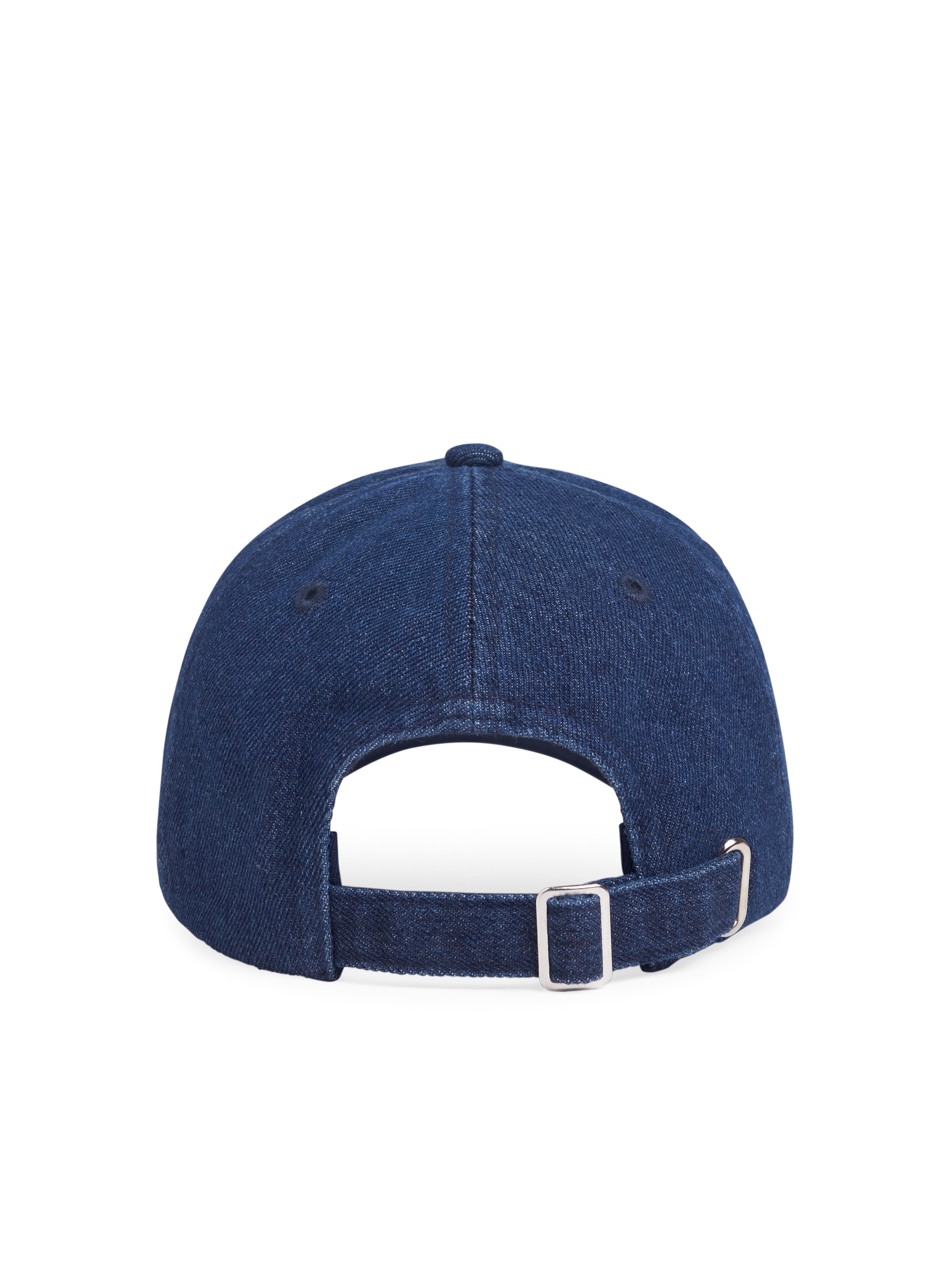 Logo Denim Baseball Cap-Misc Accessories-Happy on Main