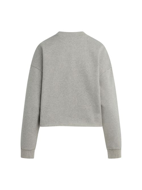 Cropped Collegiate Sweatshirt-Sweatshirts-Happy on Main