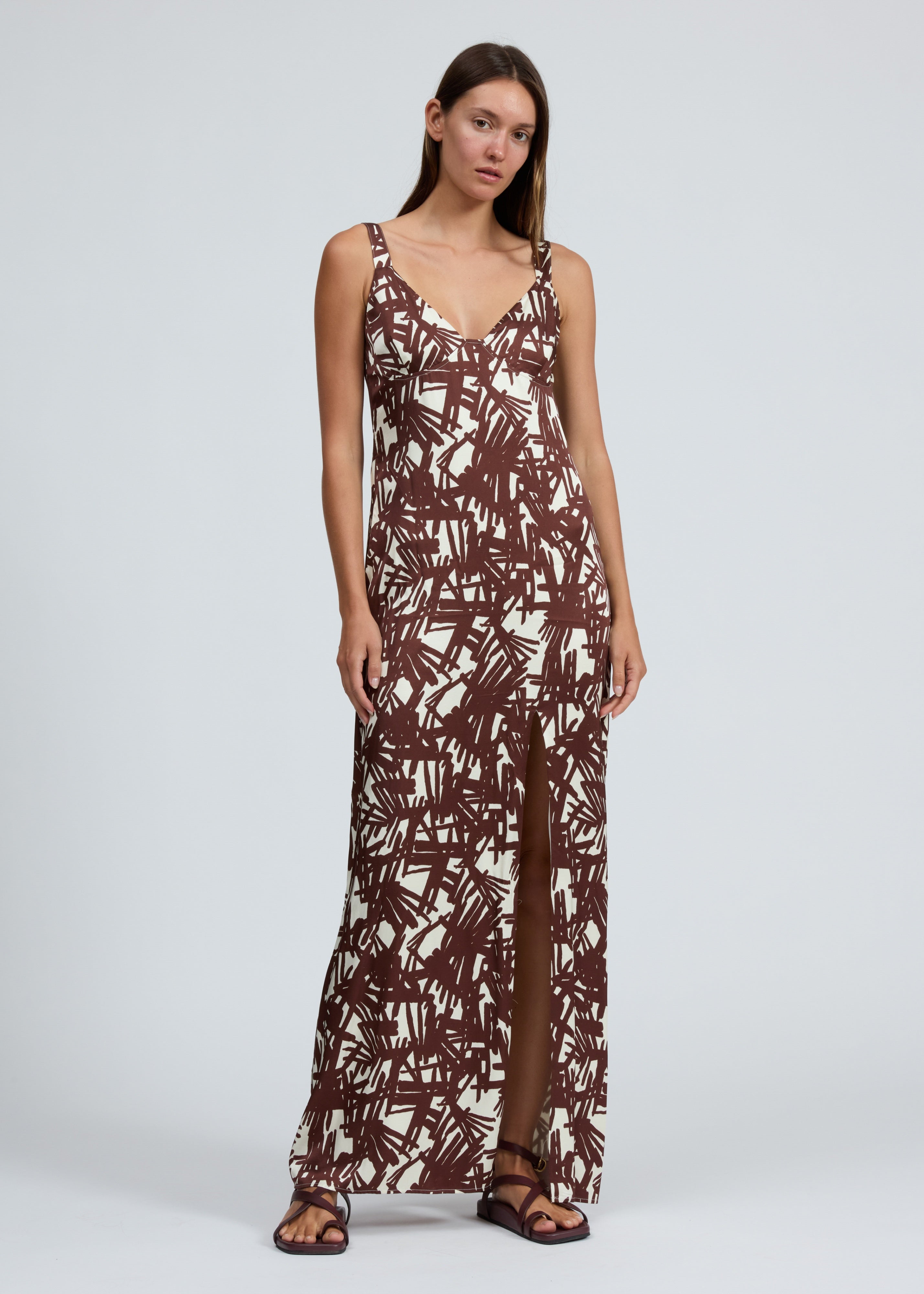 Aubrey Printed Dress - Brwpr-Rag & Bone-Happy on Main