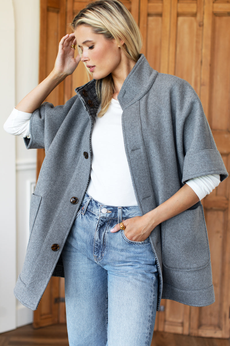 Reversible Topper - Arlo Plaid-Emerson Fry-Happy on Main