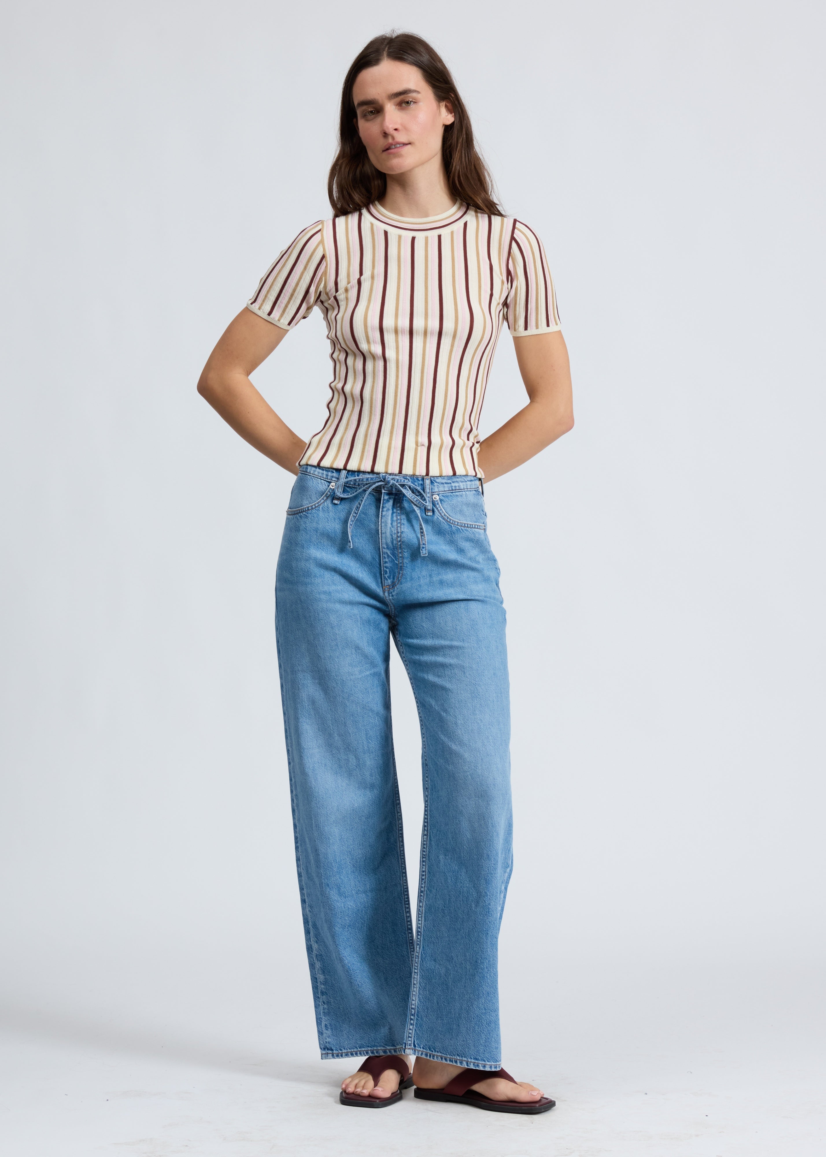 Ftwt Phoebe Drawstring Wide - Everglade-Rag & Bone-Happy on Main