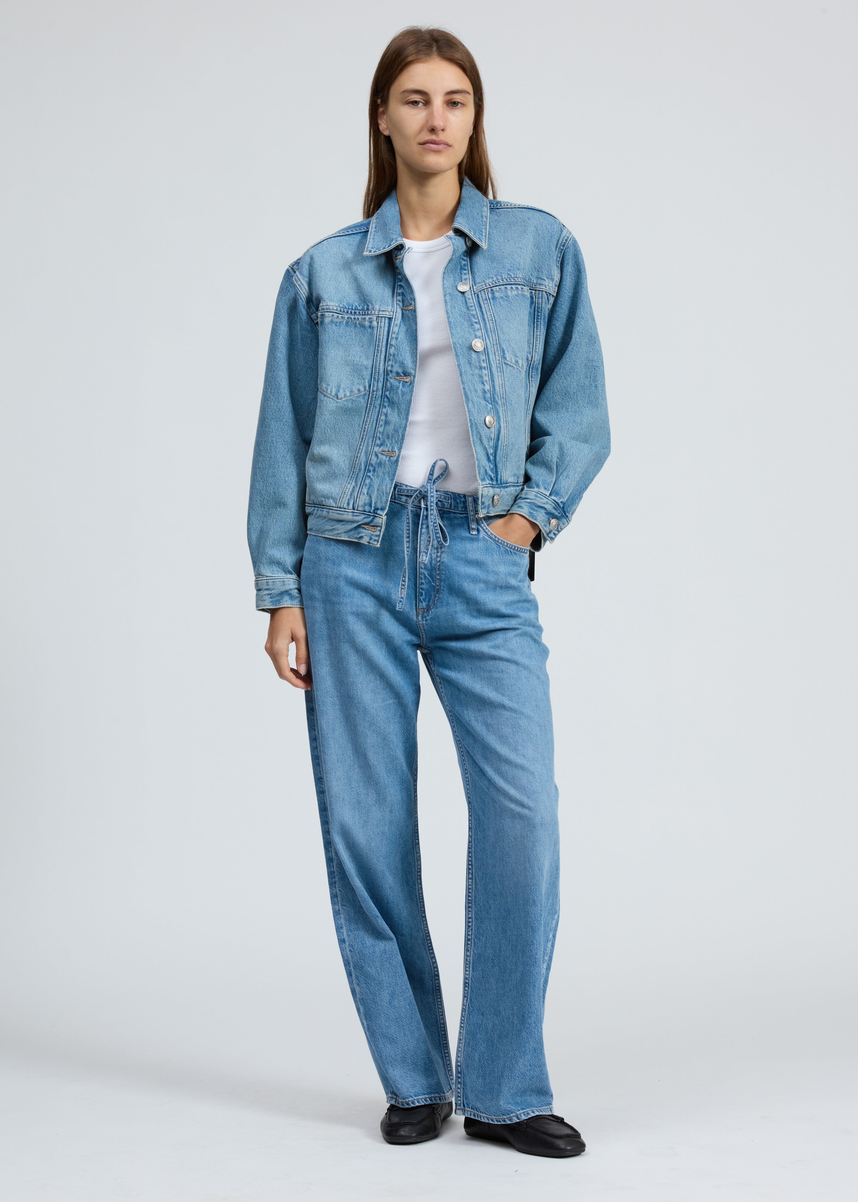 Ftwt Phoebe Drawstring Wide - Everglade-Rag & Bone-Happy on Main