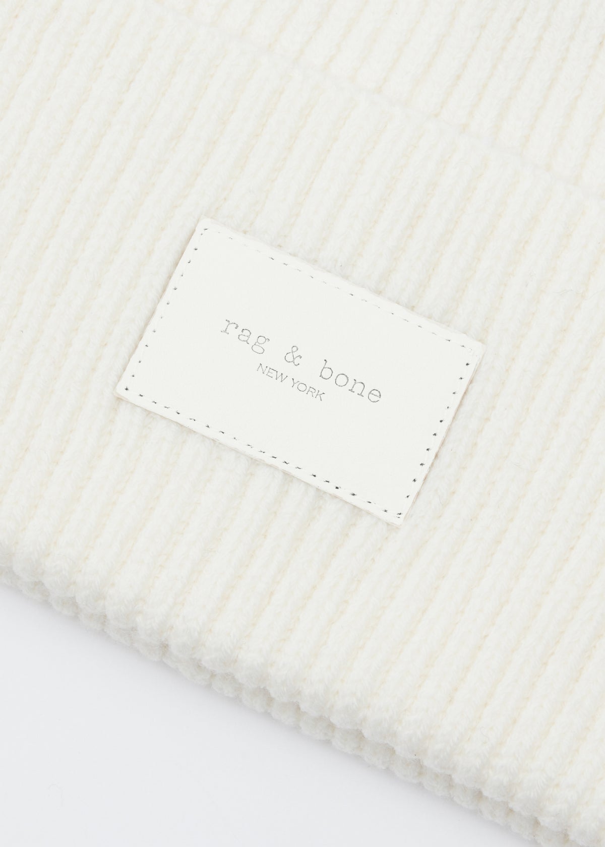 Blake Wool Blend Beanie - Ivory-Rag & Bone-Happy on Main
