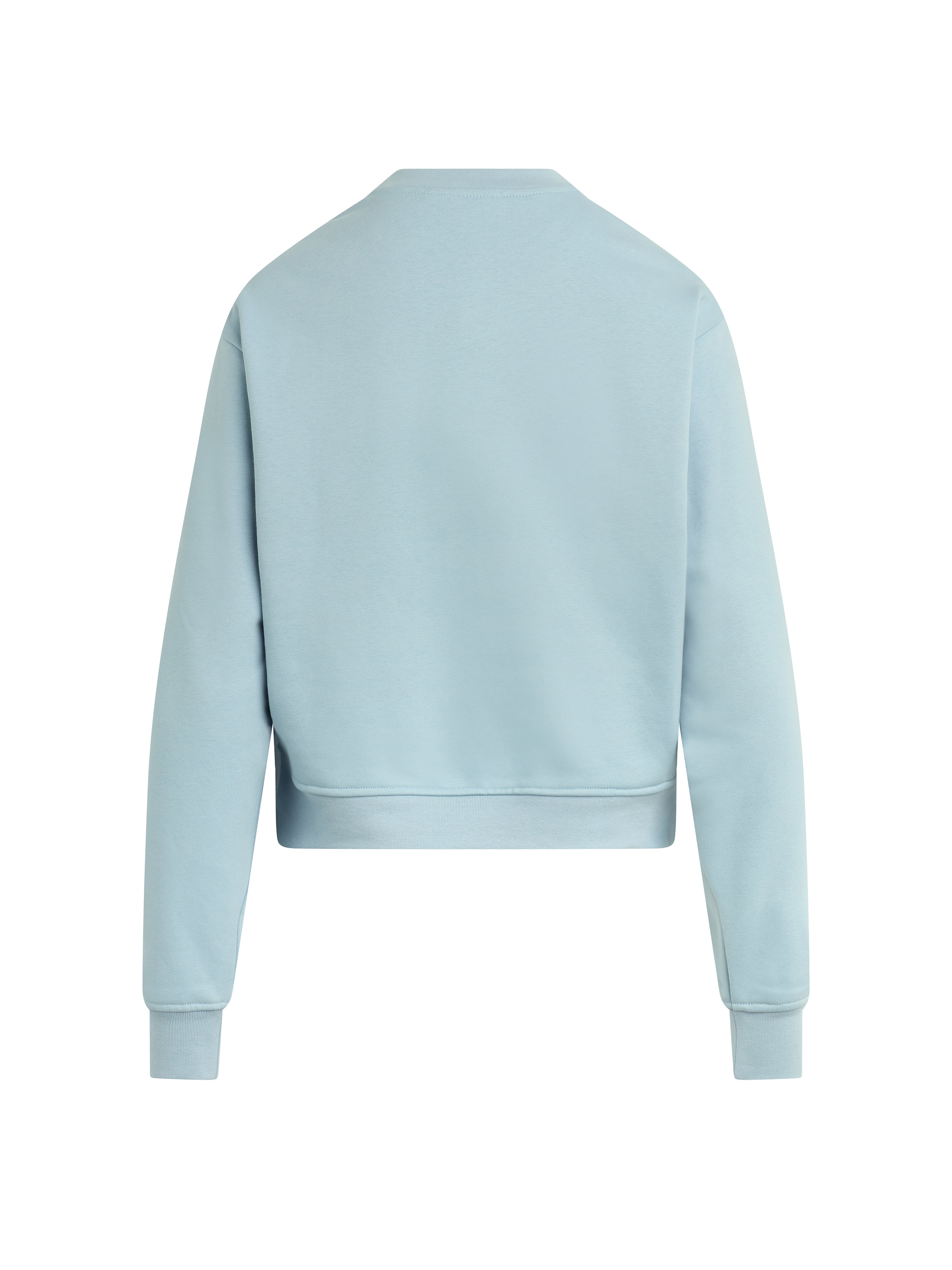 The Collegiate Chest Classic Sweatshirt - Sea Blue/ Gardenia-Favorite Daughter-Happy on Main