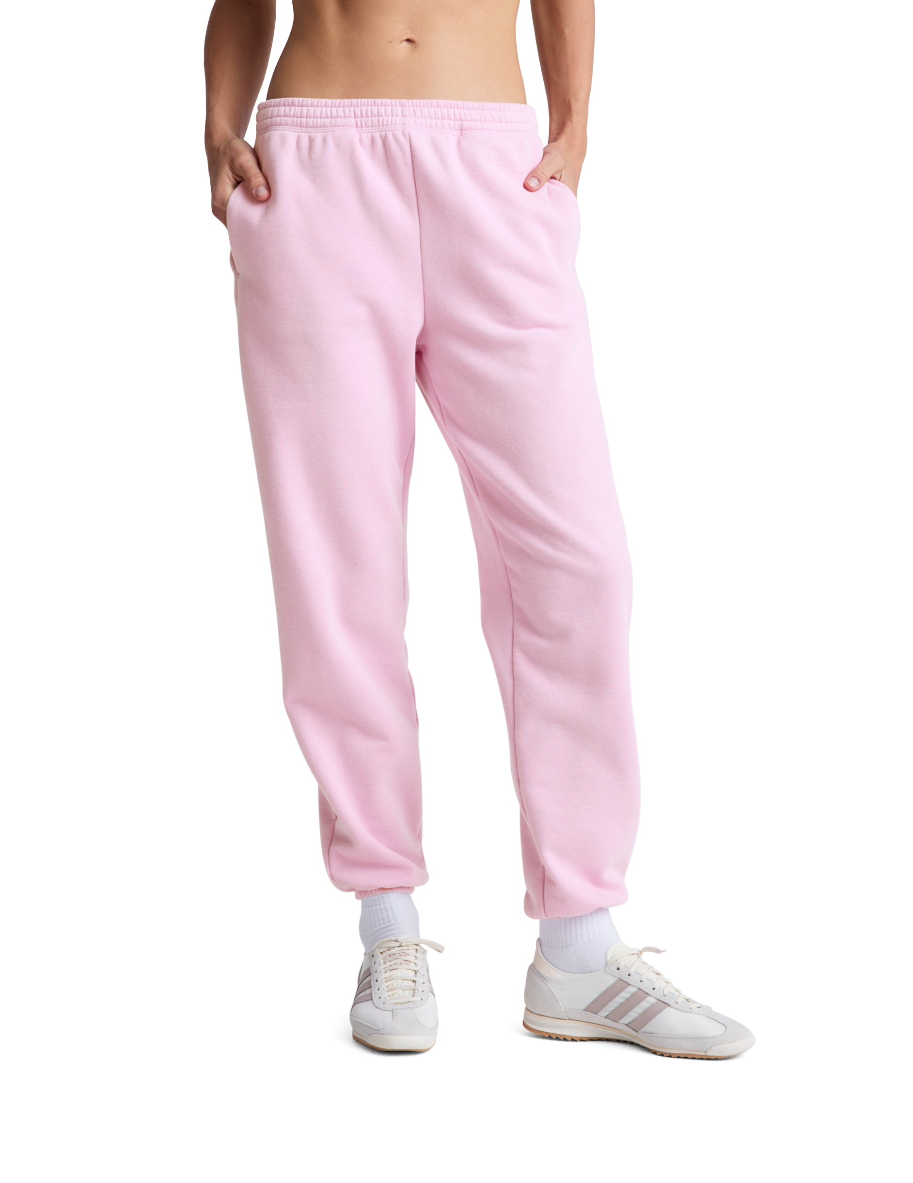 Luxefleece Sweatpant - Frosty Pink-Beyond Yoga-Happy on Main