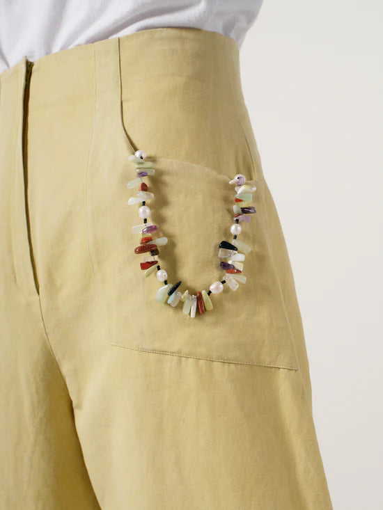 Stone and Pearl Wristlet-Ossa-Happy on Main