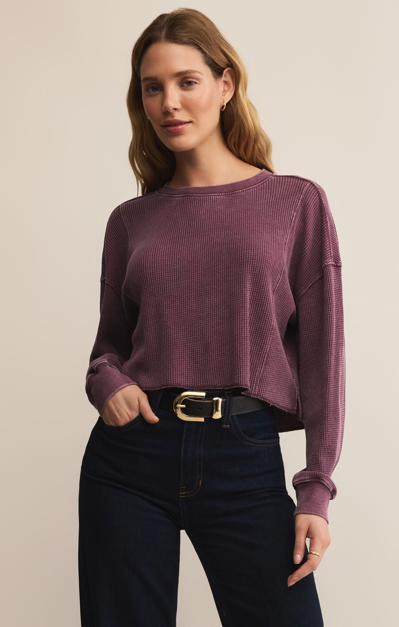 Angel Mini Thermal Top-Casual Tops-Happy on Main