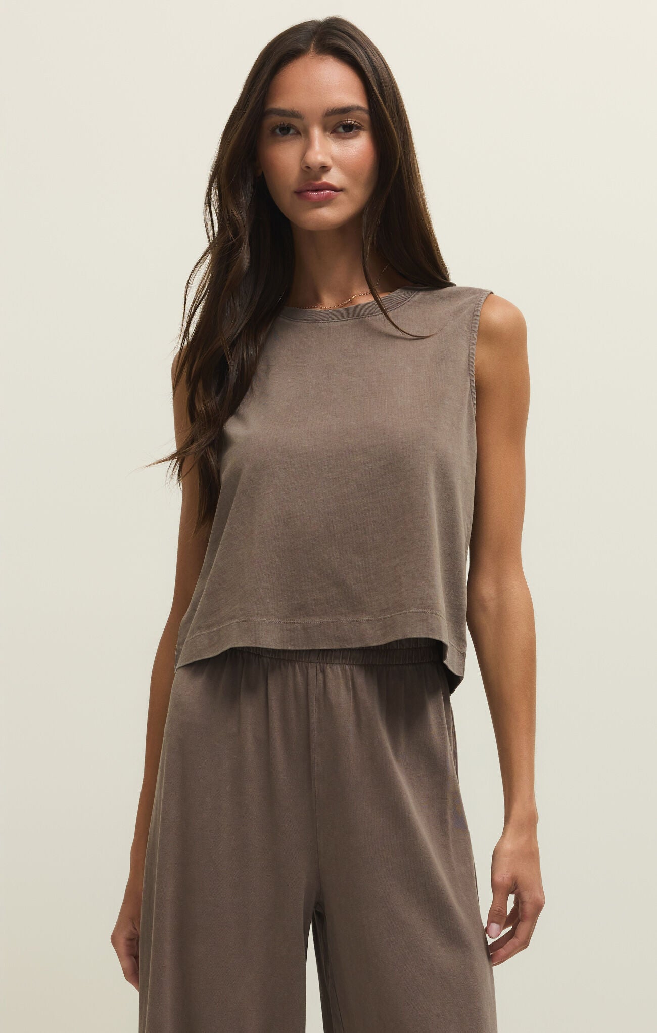 Sloane Jersey Muscle Tank-Z Supply-Happy on Main