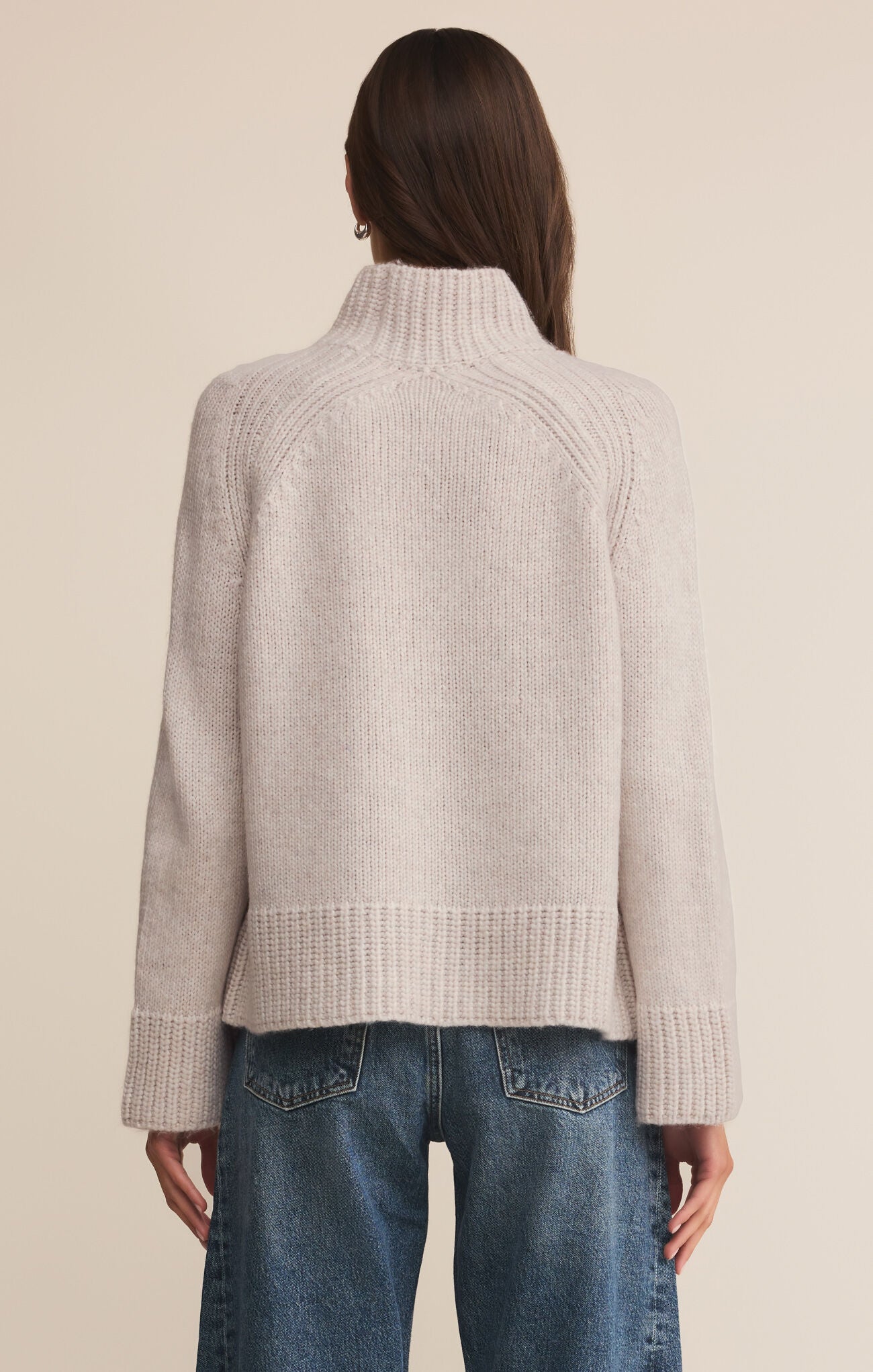 Emerge Funnel Neck Sweater-Cashmere Sweaters-Happy on Main