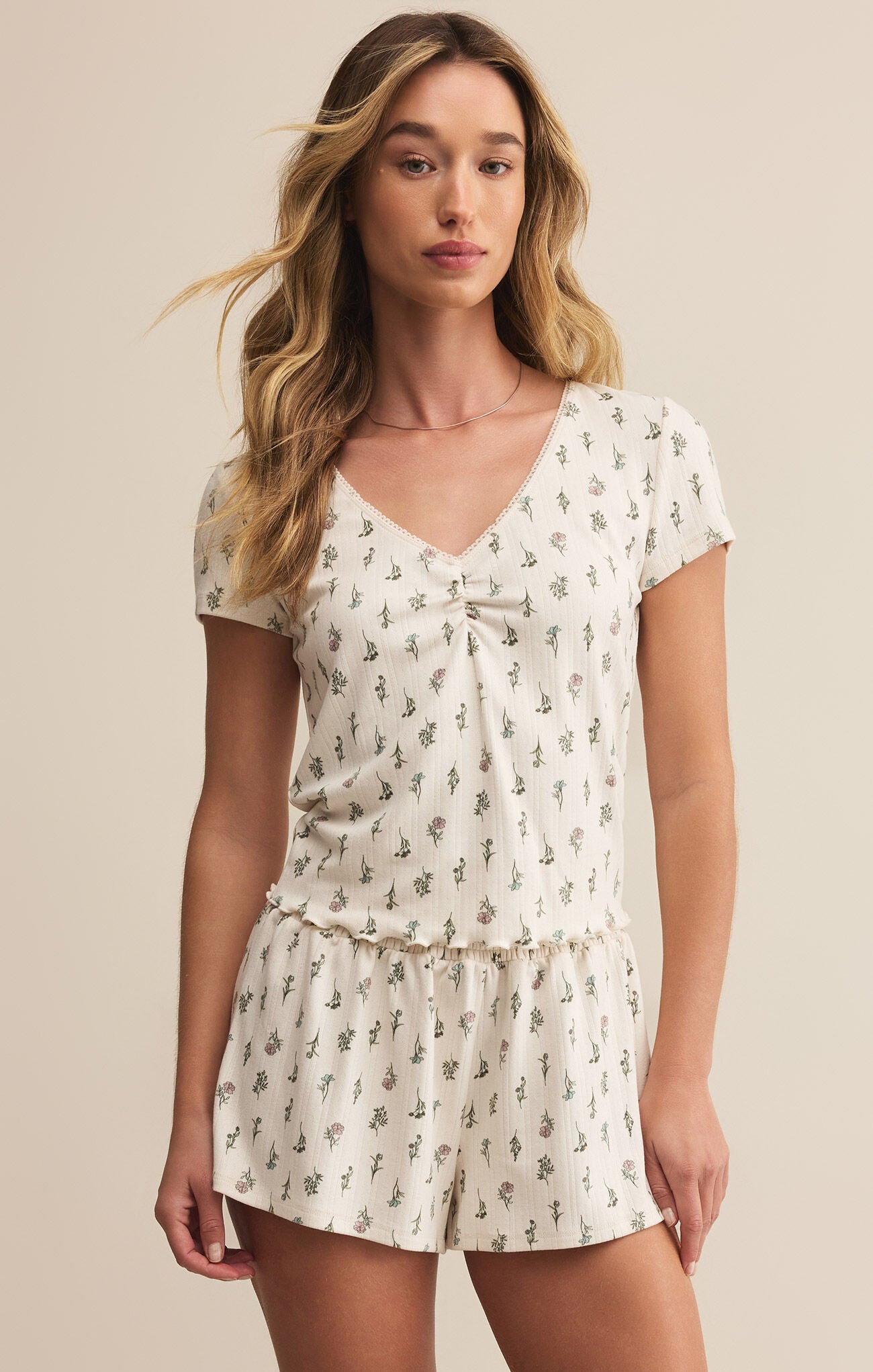 Montana Floral Top-Athleisure-Happy on Main